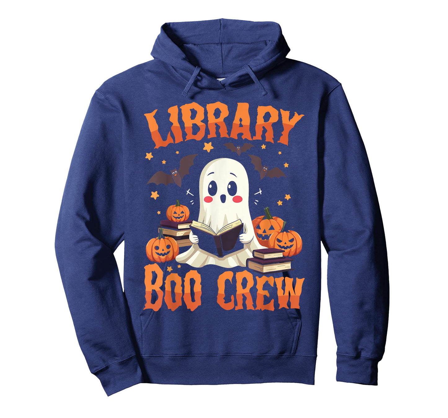 Library Boo Crew - Librarian Halloween Library Worker Team T-Shirt