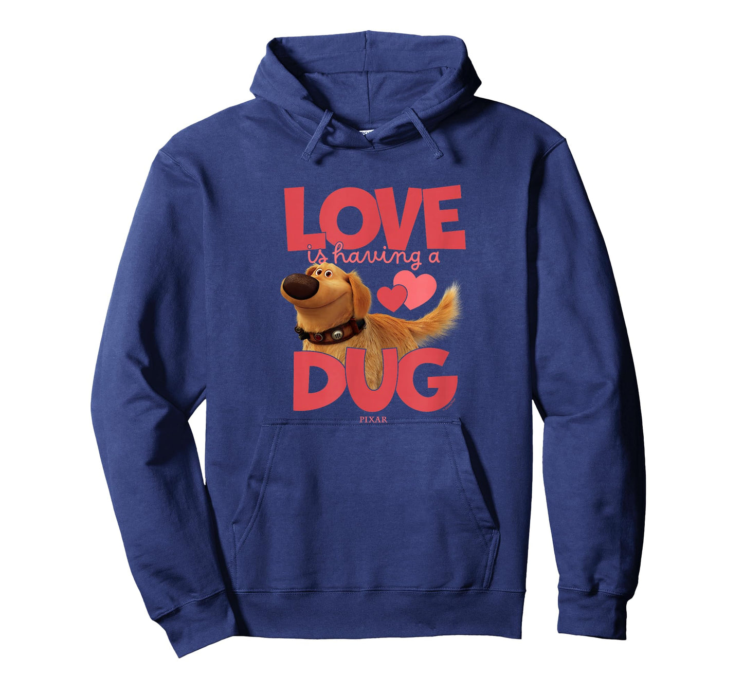 Up - Love Is Having A Dug T-Shirt