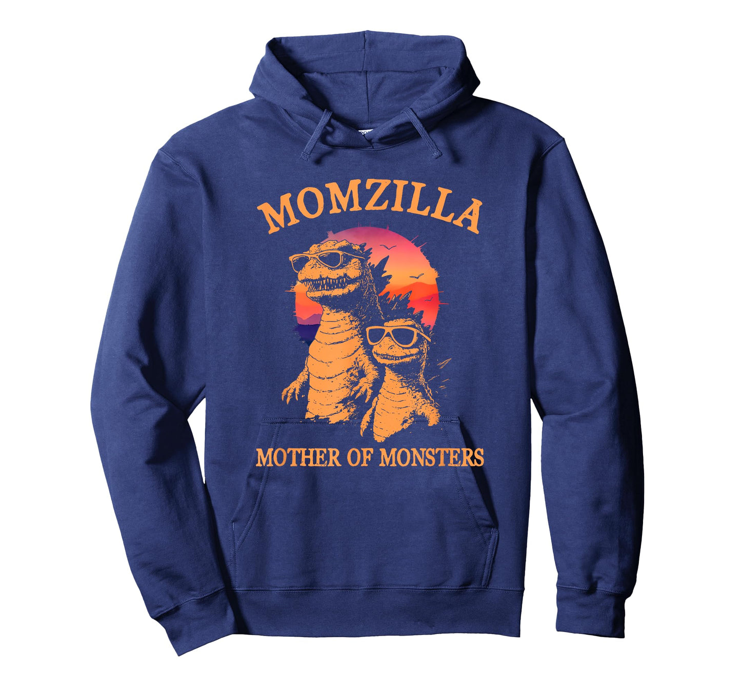Momzilla Mother Of Monsters Retro Mama Funny mother's day T-Shirt