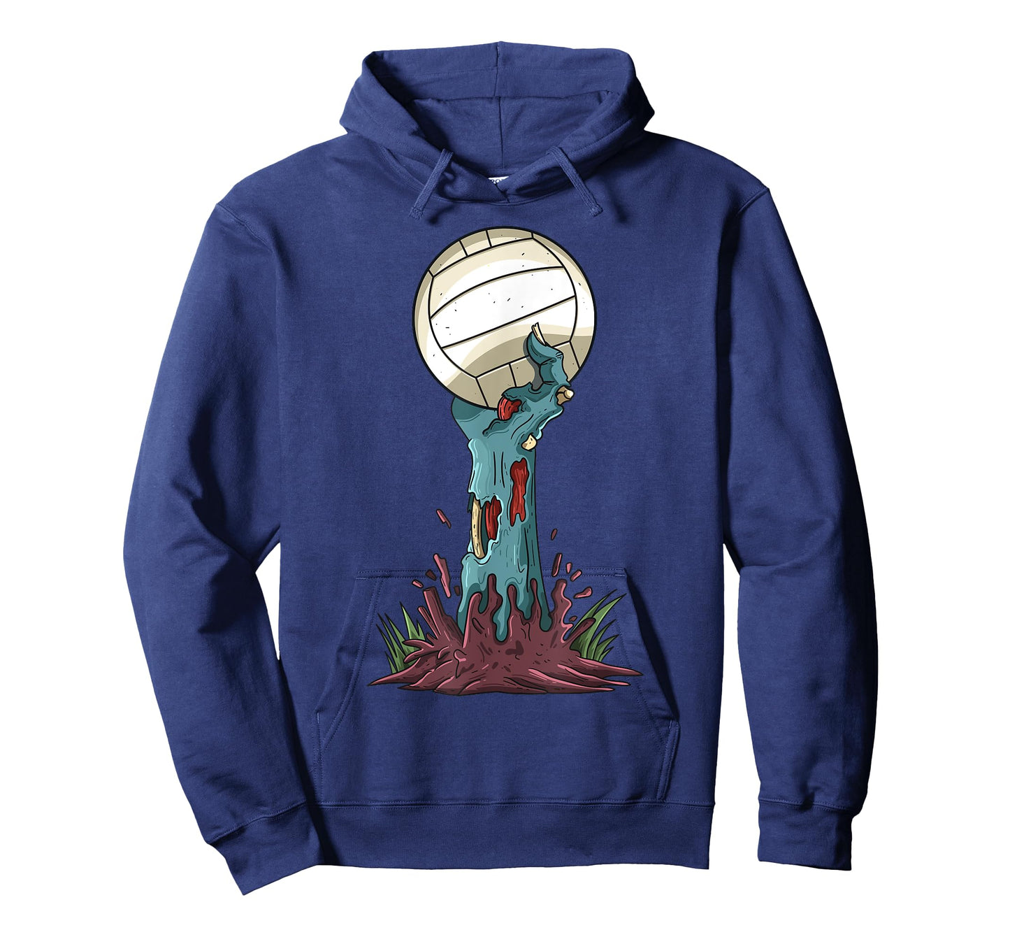 Zombie Hands Volleyball Funny Halloween Horror Scary Costume T-Shirt