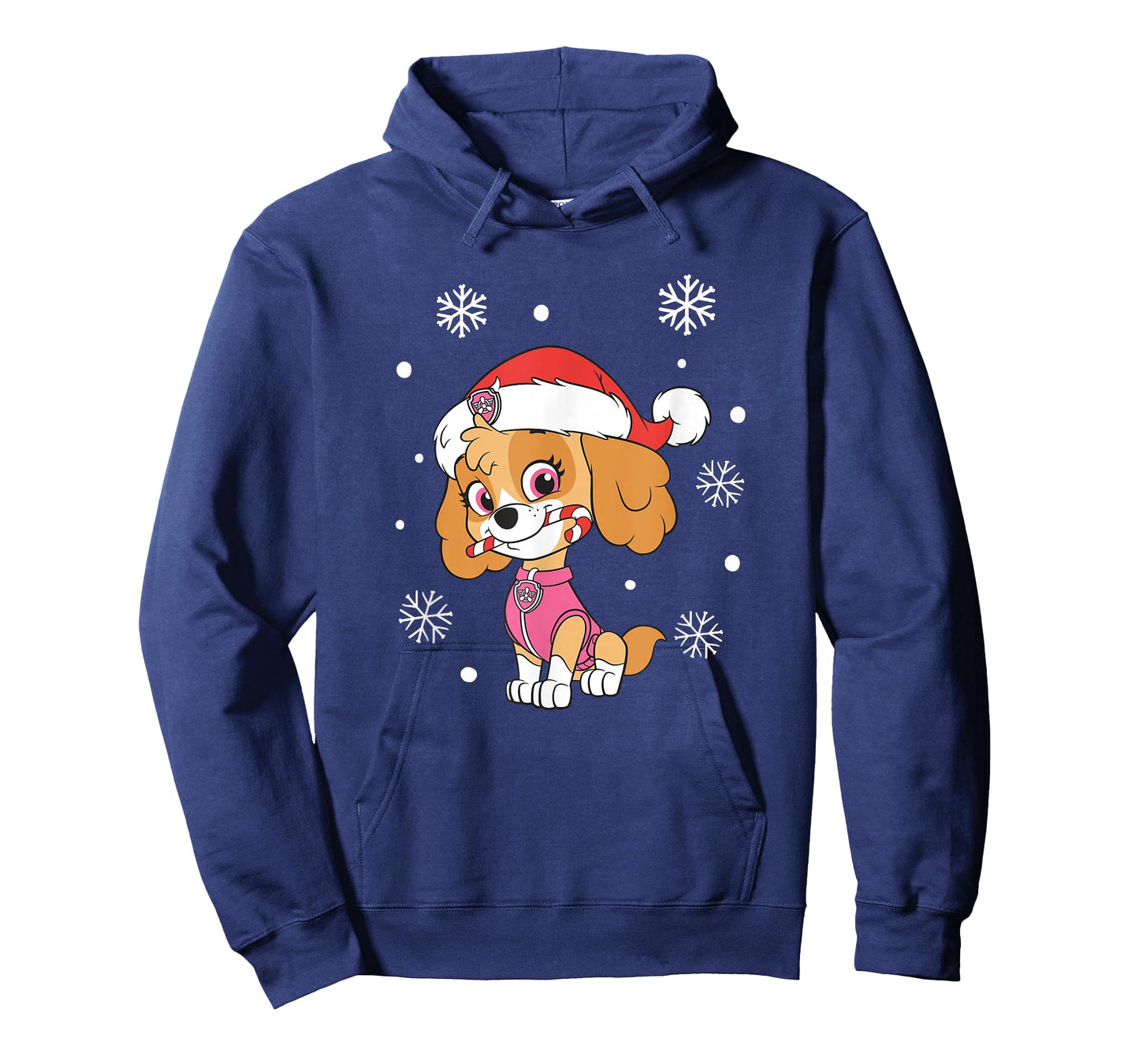 Paw Patrol Skye Christmas Hat and Candy Cane T-Shirt