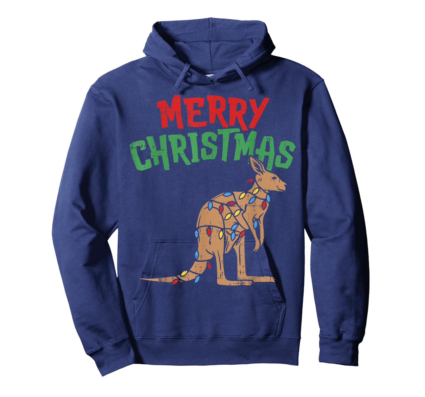 Merry Christmas Kangaroo Shirt Australian Australia Gift T-Shirt