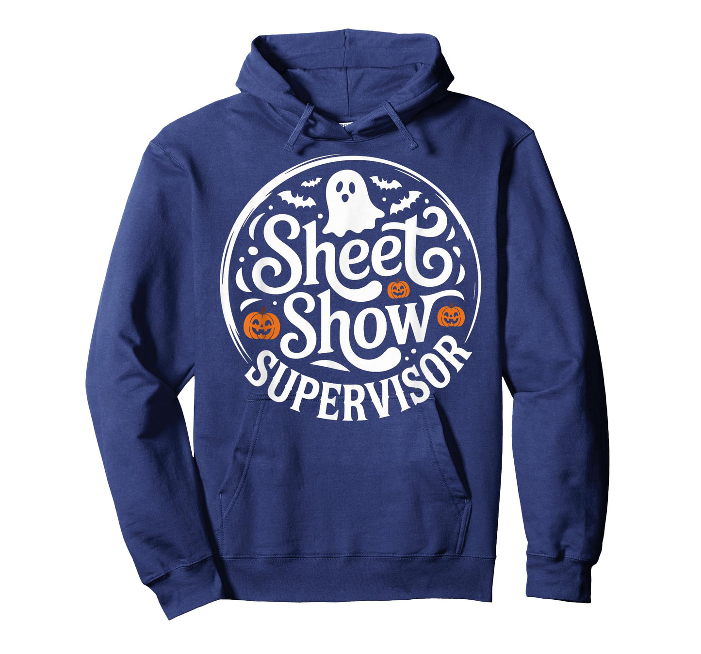 Sheet Show Supervisor Halloween Ghost T-Shirt