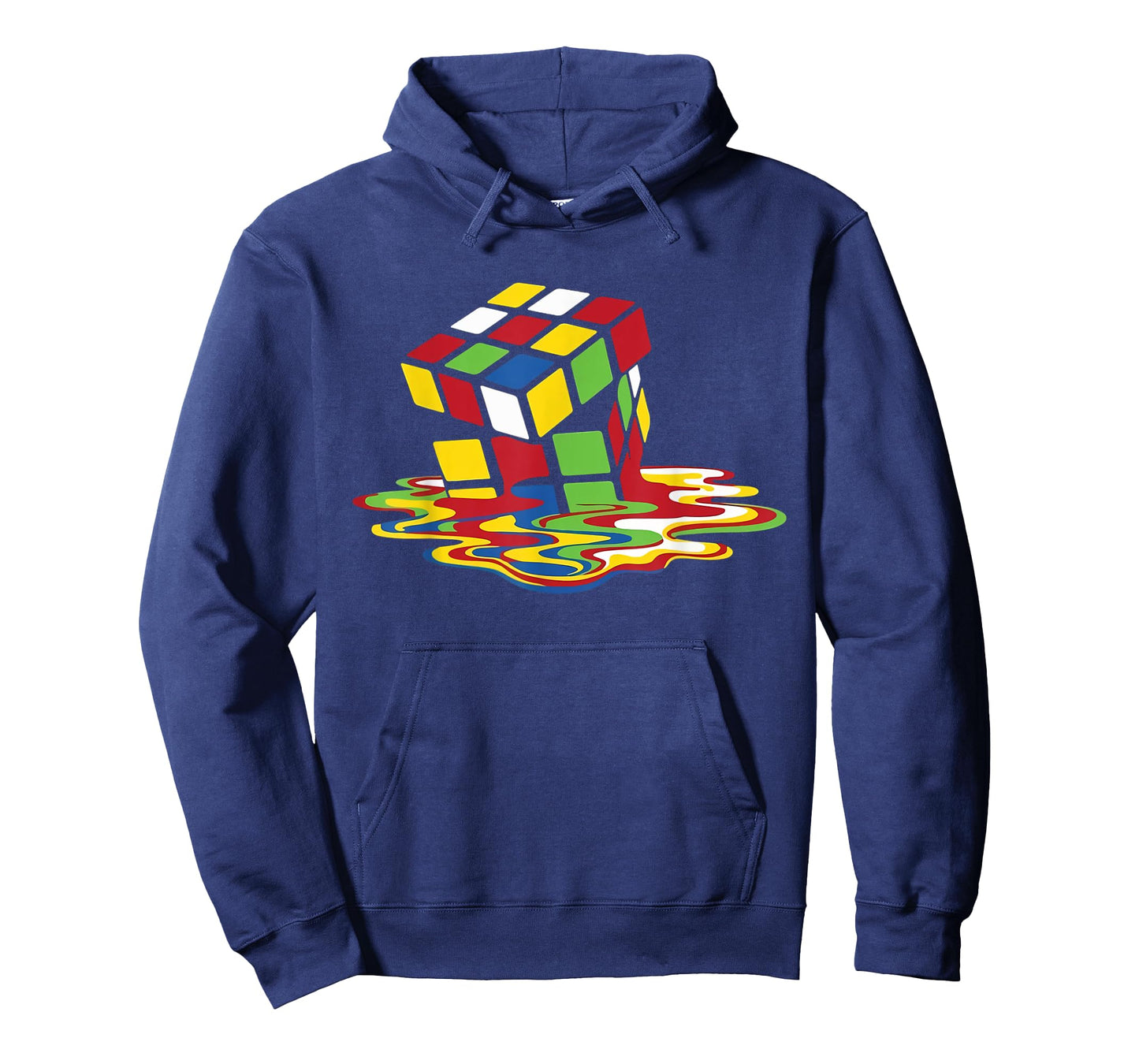 Melting Cube Funny Retro Gaming Rubik Puzzle Nerd Geek Gift T-Shirt