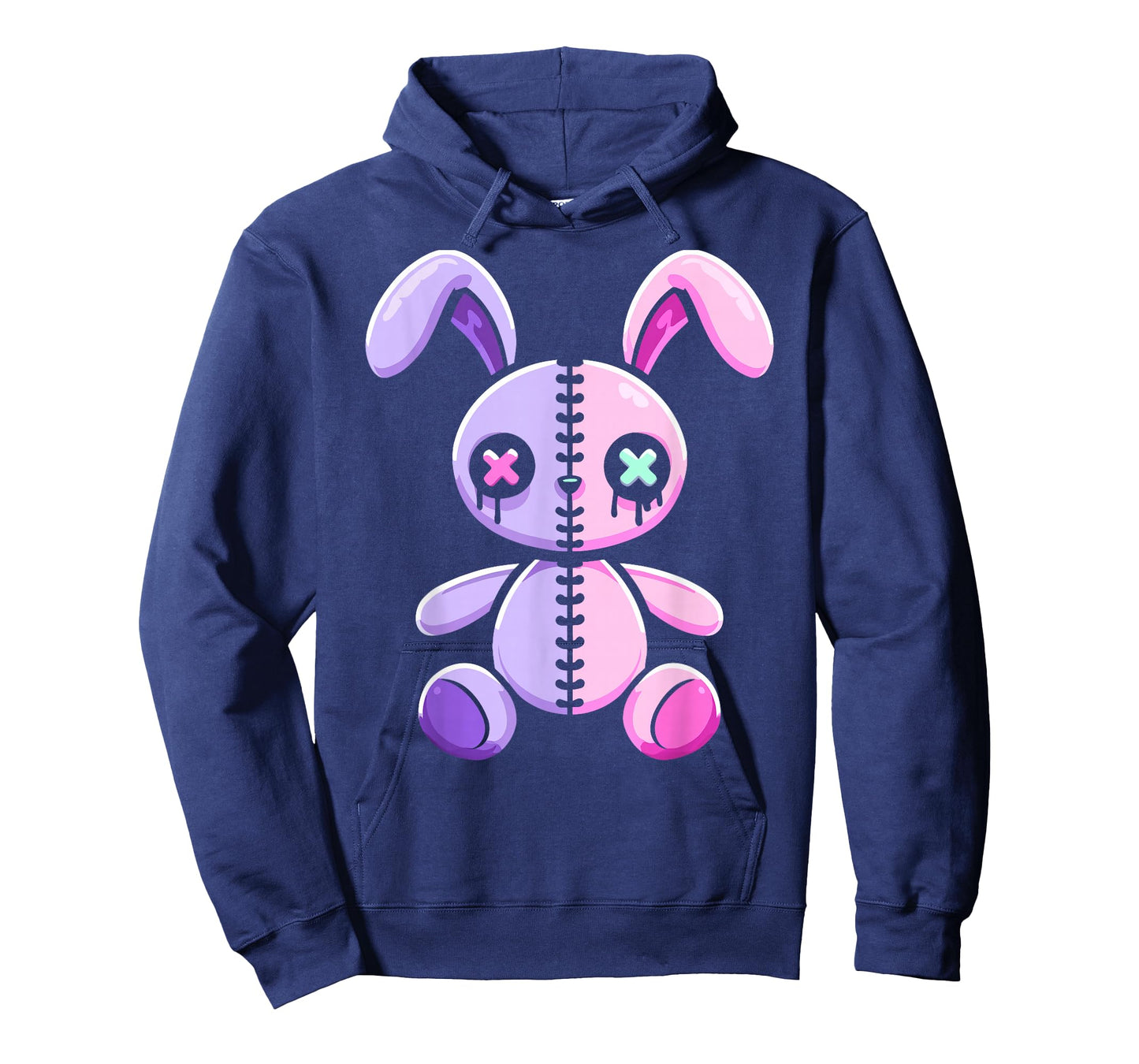 Pastel Goth Bunny Rabbit Cute Gothic Menhera Kawaii Pink Alt T-Shirt
