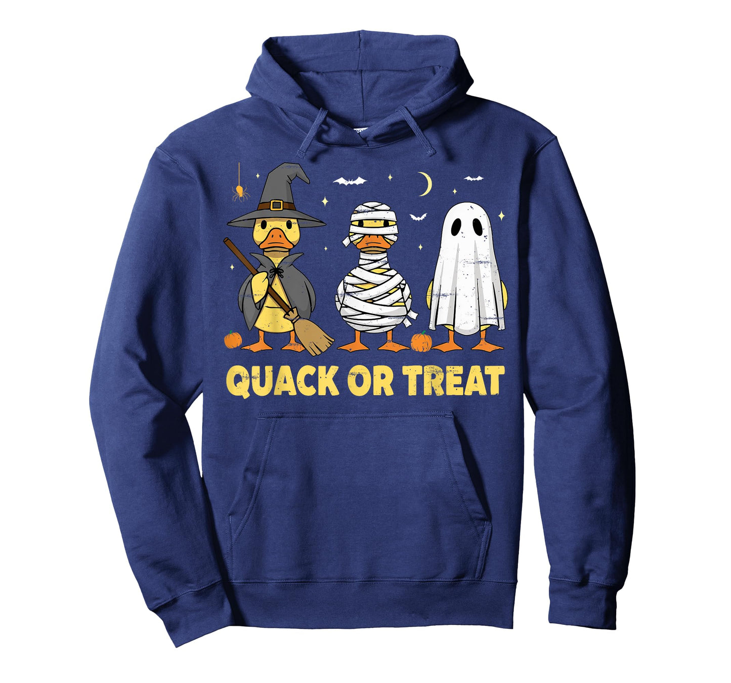 Quack Or Treat Funny Duck Halloween Costume Men Women T-Shirt