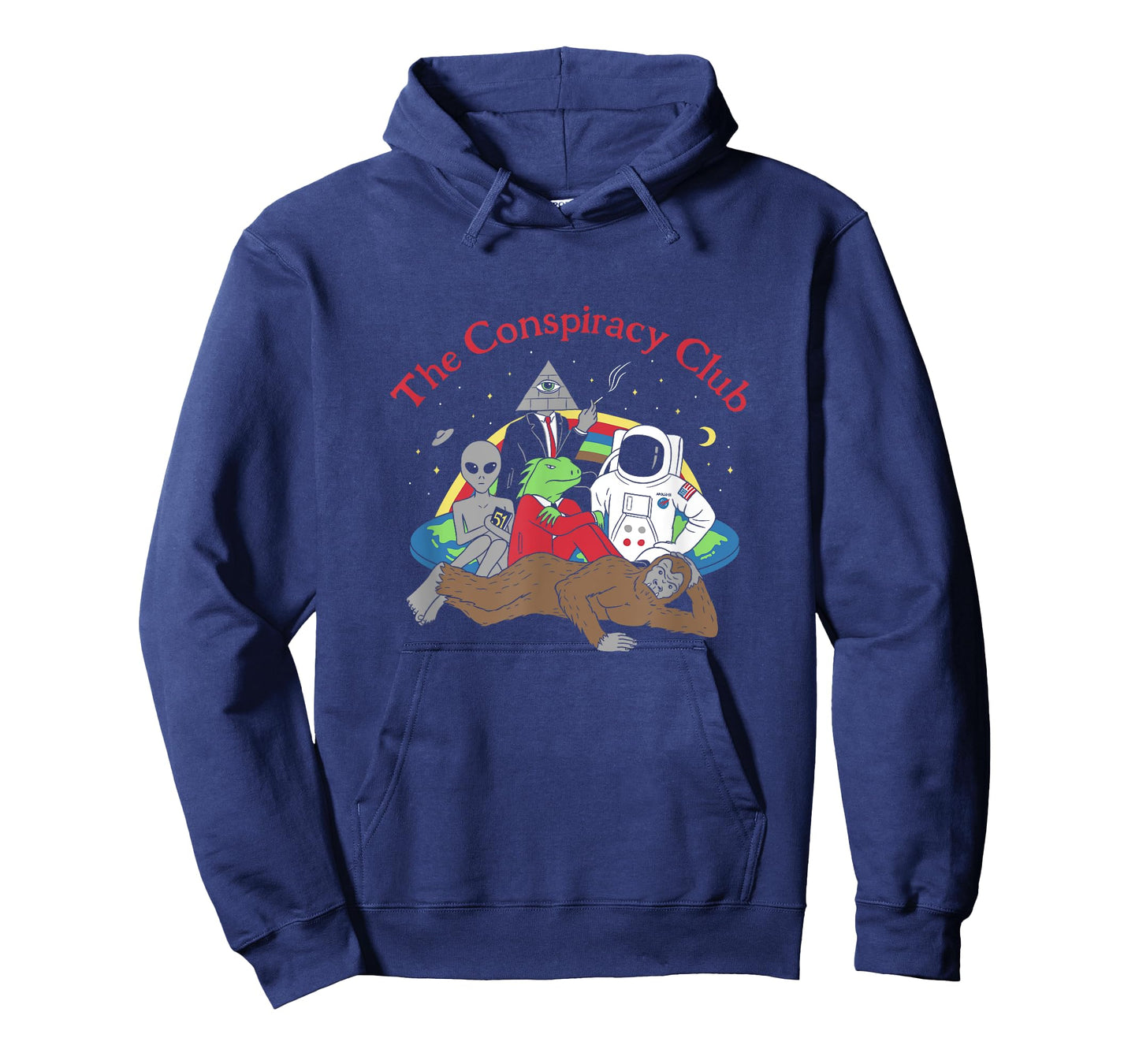 The Conspiracy Club Funny Parody T-Shirt
