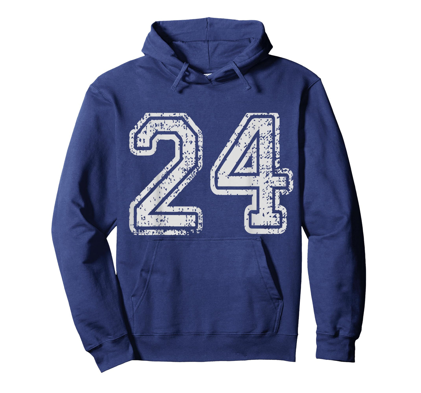 Team Jersey Uniforms Number 24 School Sports 24th Birthday T-Shirt