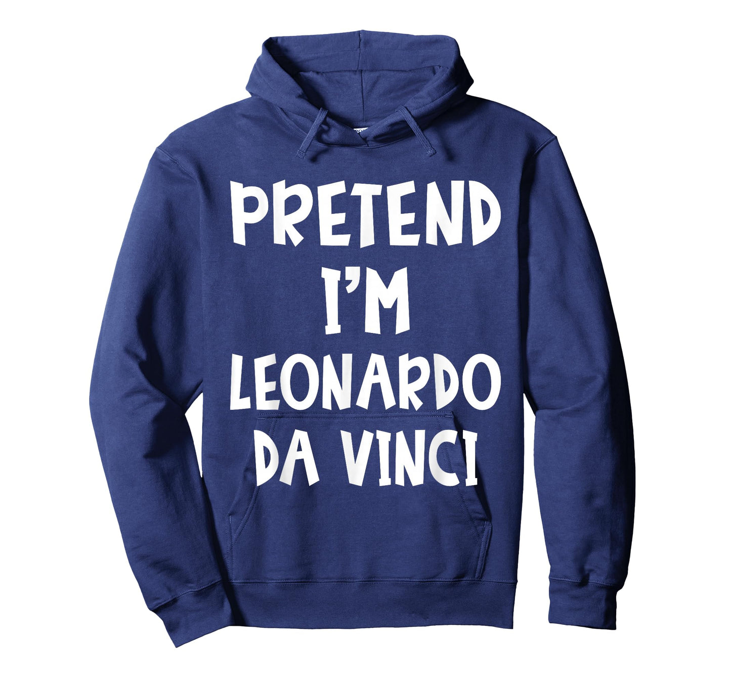 Pretend I'm Leonardo Da Vinci Costume Lazy Easy Halloween T-Shirt