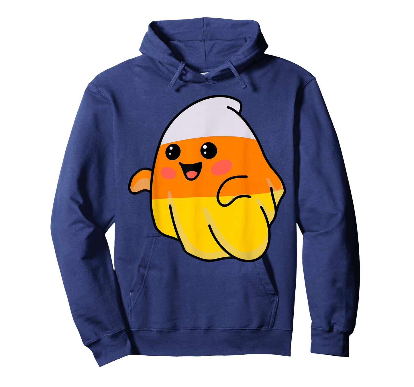Candy Corn Ghost Costume Funny Lazy Halloween Cute Ghostie T-Shirt