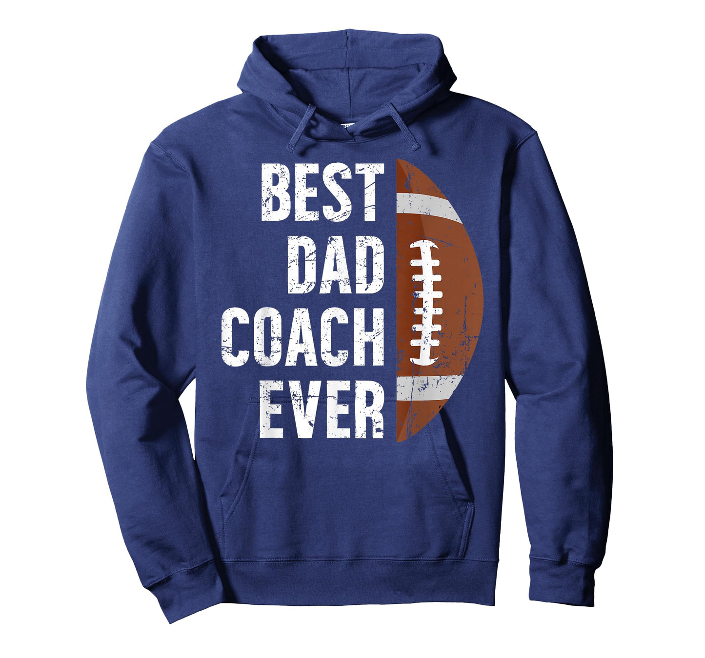Best Dad Coach Ever Football Dad Of A Football Player Father T-Shirt