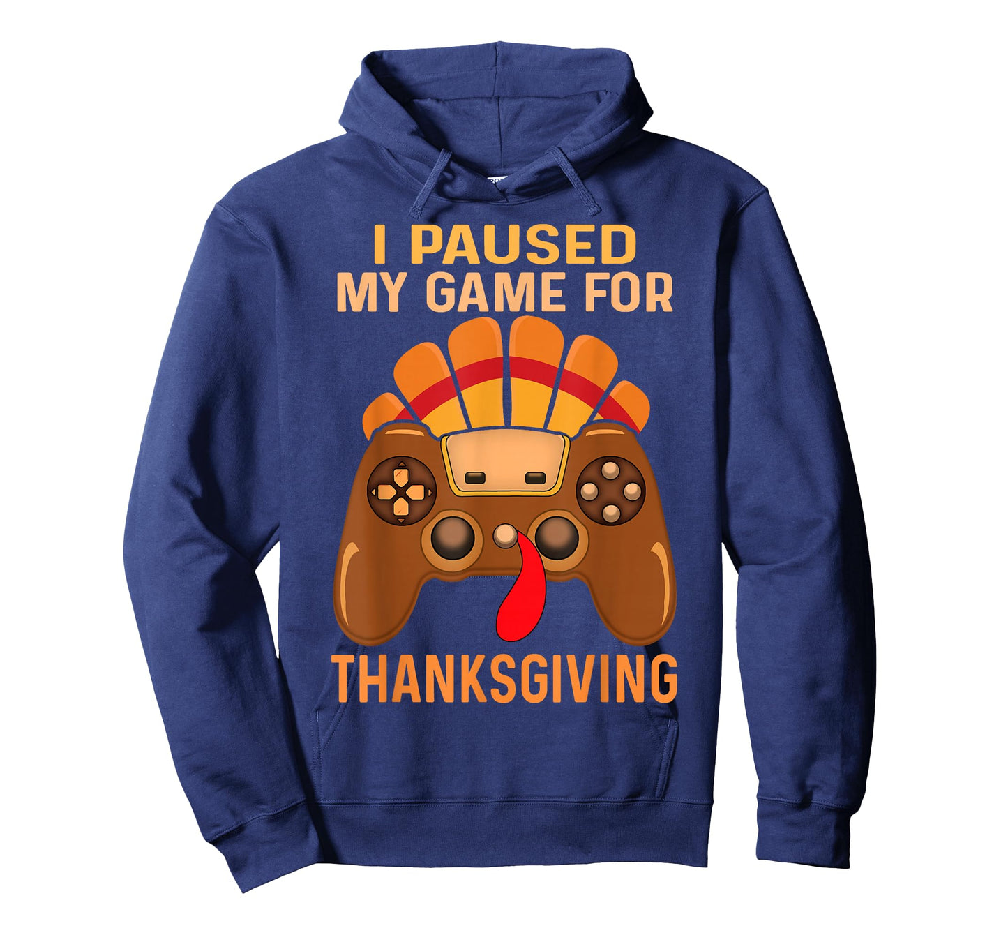 Happy Thanksgiving gaming fall Turkey gamer boys kids men T-Shirt