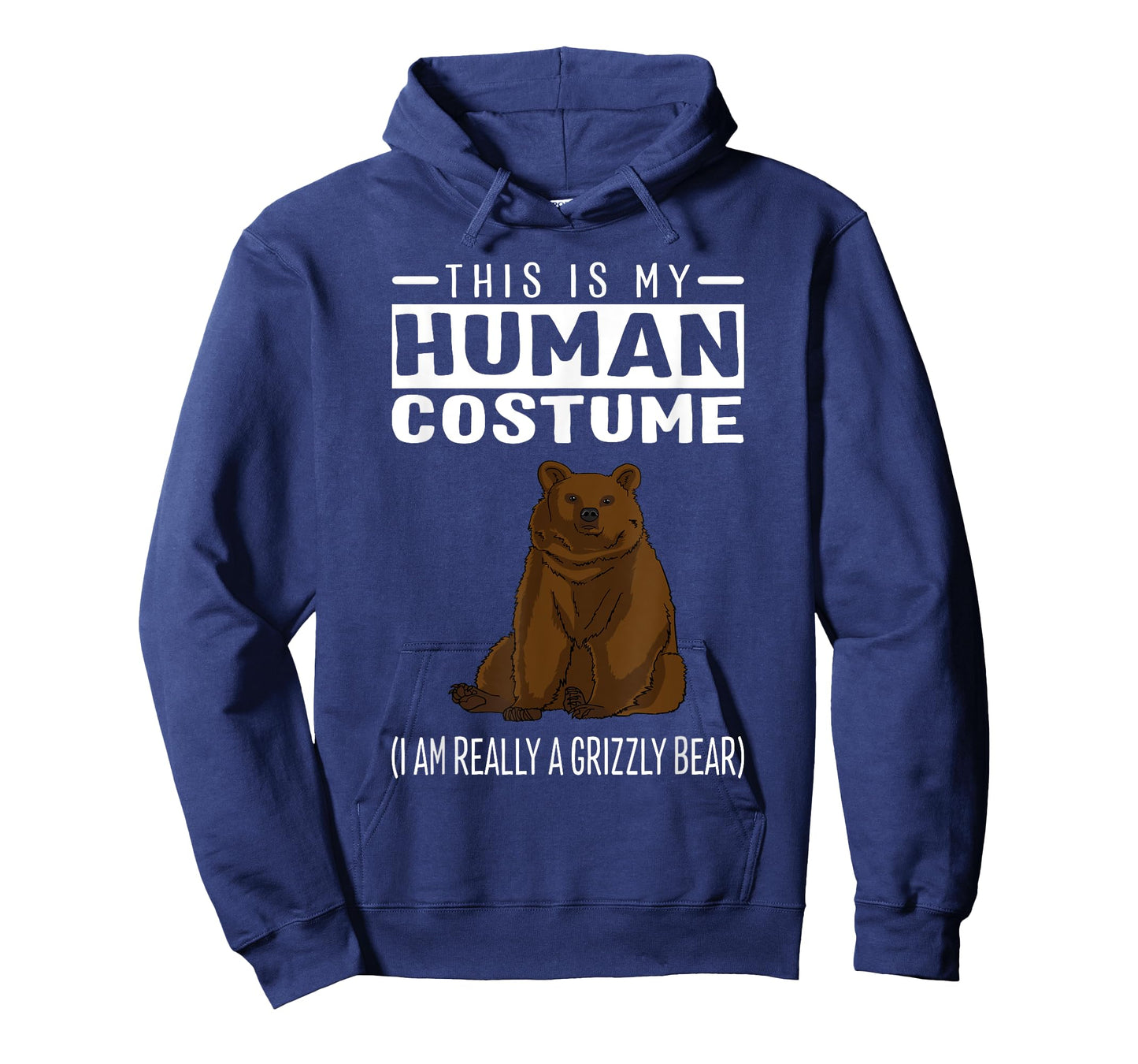 This is My Human Costume I'm Really A Grizzly Bear T Shirt T-Shirt