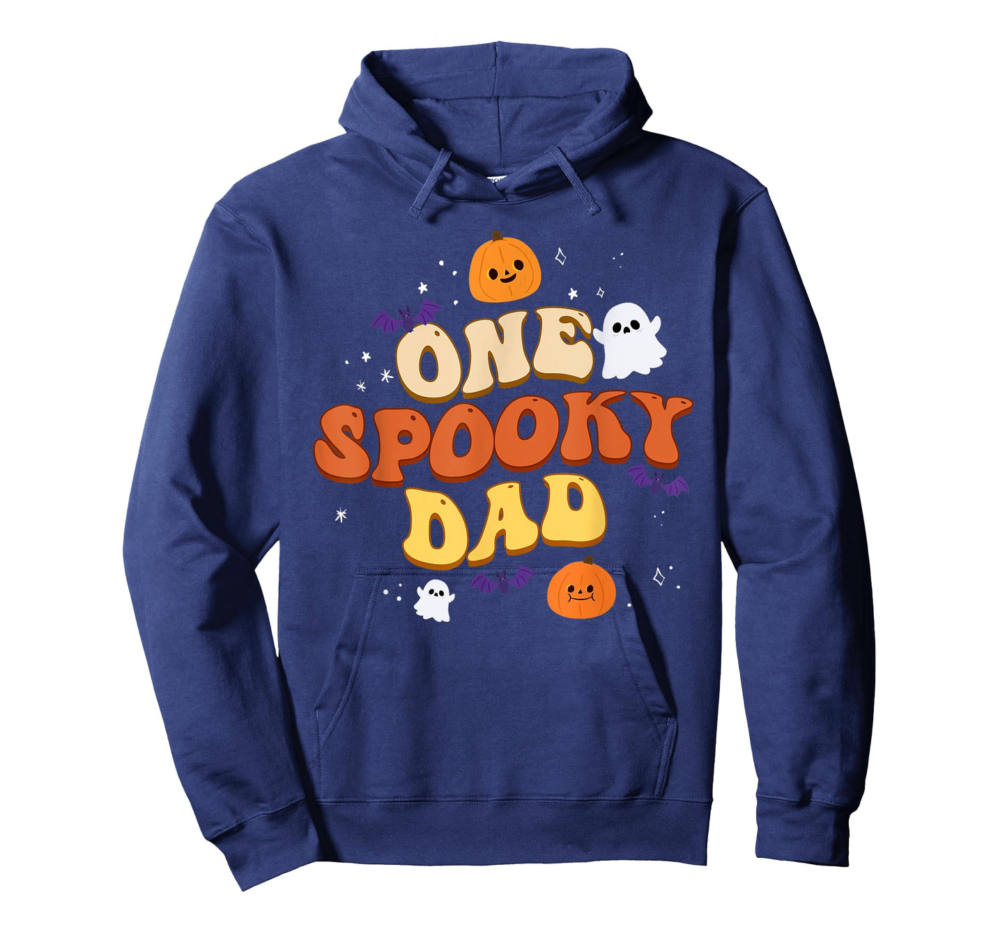 One Spooky Dad Boo Halloween Cute Family Matching Group T-Shirt