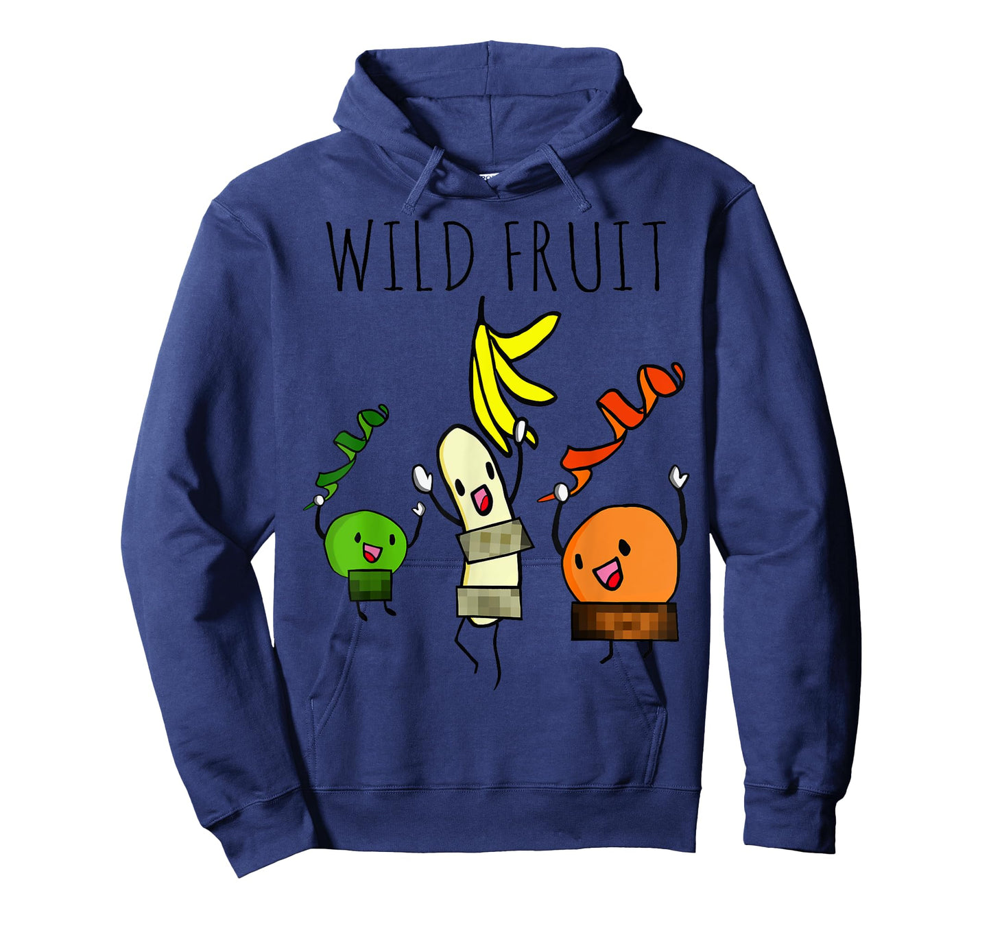 Wild Fruit Orange Lime and Banana Nude Stripper Funny Shirt