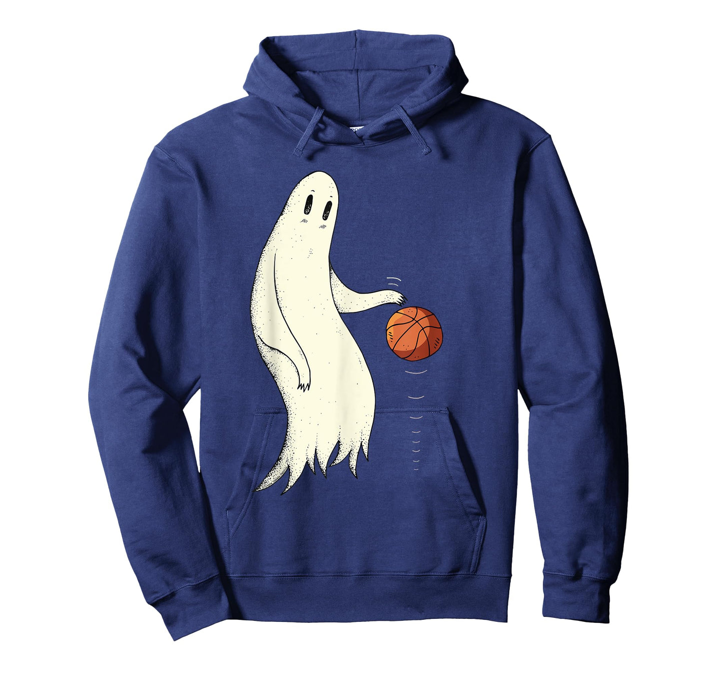 Funny Cool Ghost Dribbling Basketball - Halloween Basketball T-Shirt