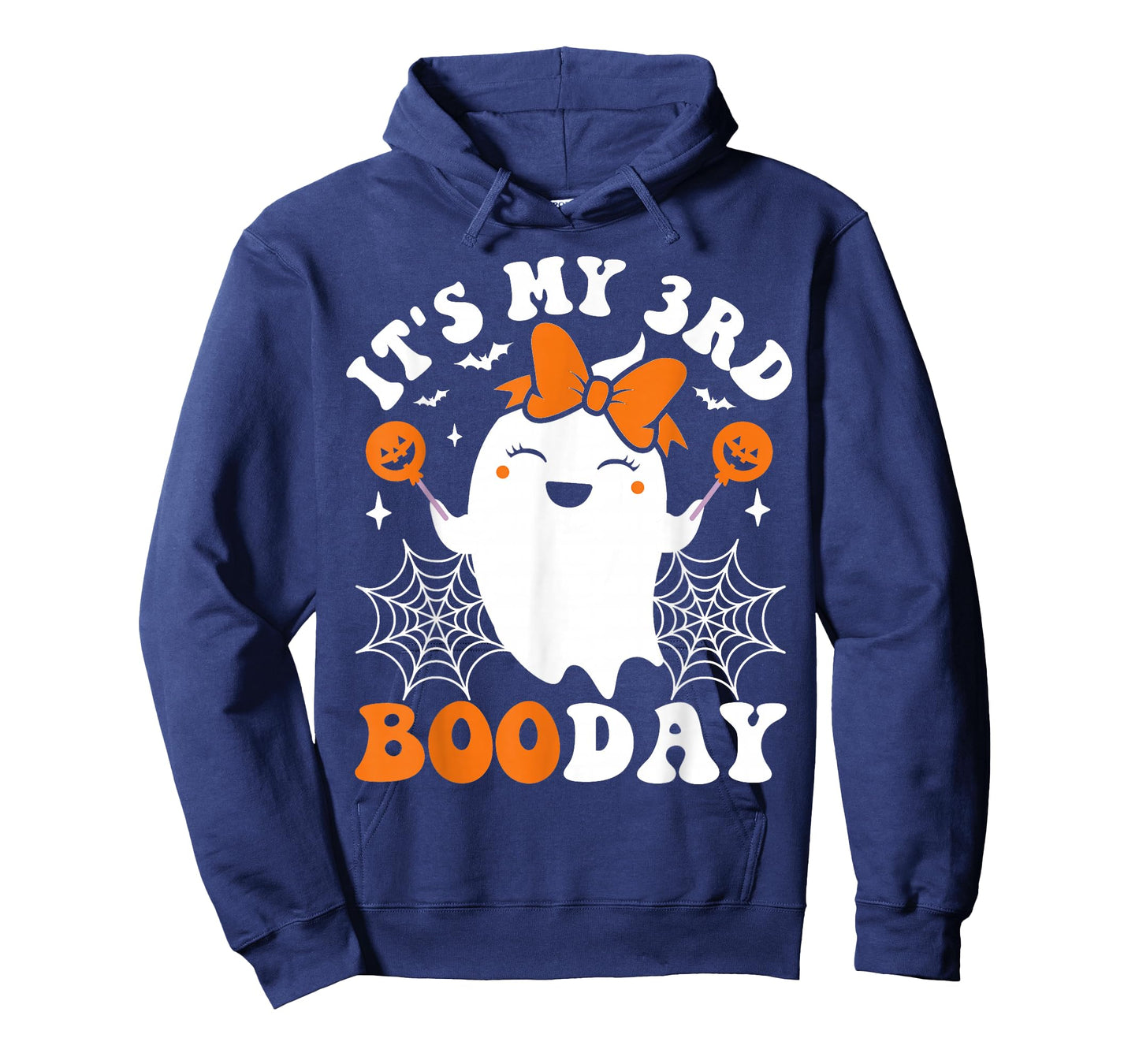 It's My 3rd Boo Day, Funny Halloween Ghost 3rd Birthday Girl T-Shirt