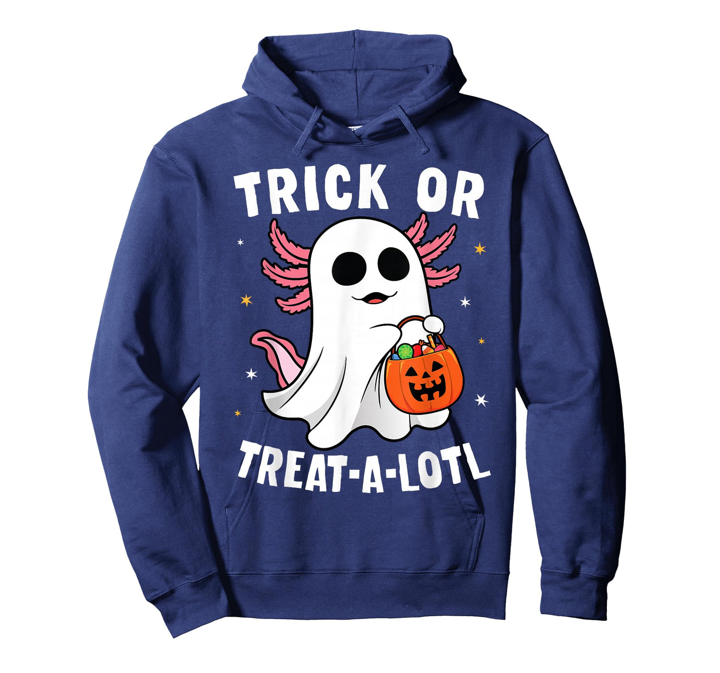 Trick or Treat A Lotl Axolotl Halloween Costume Toddler Kids T-Shirt
