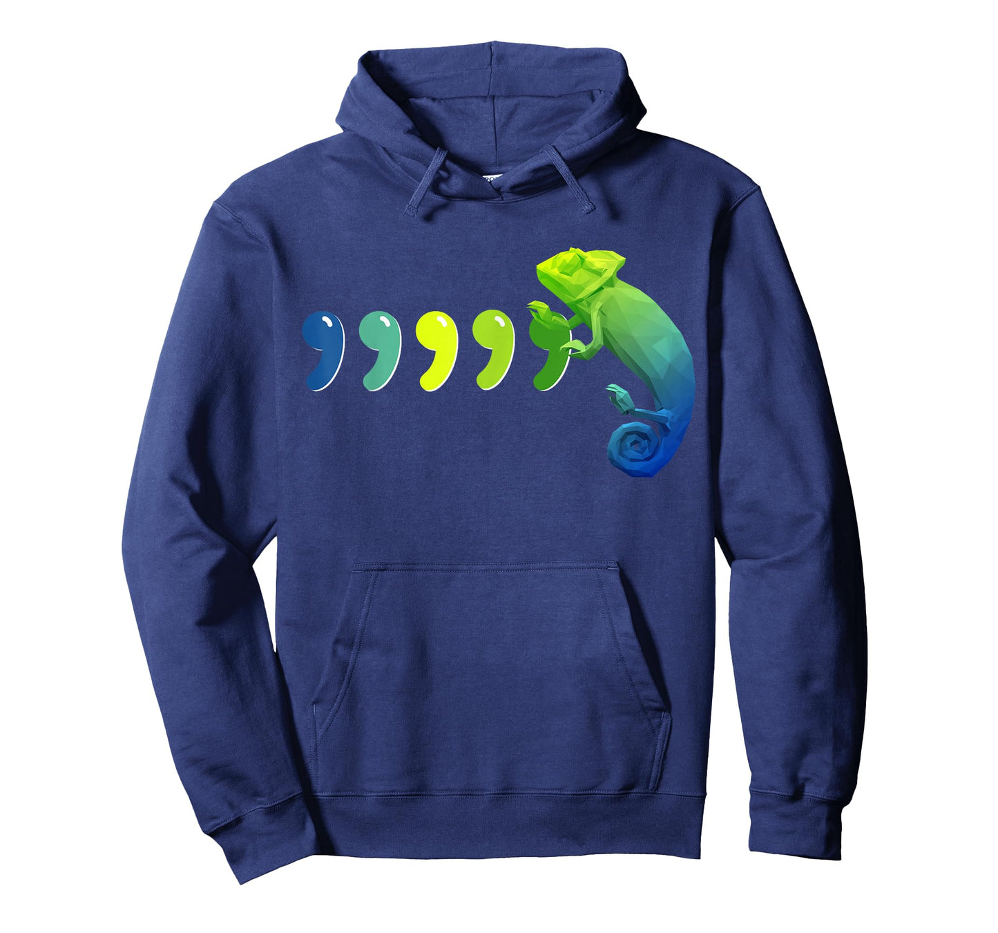 Comma Chameleon Shirt Funny 80s Throwback Retro T-Shirt Gift T-Shirt