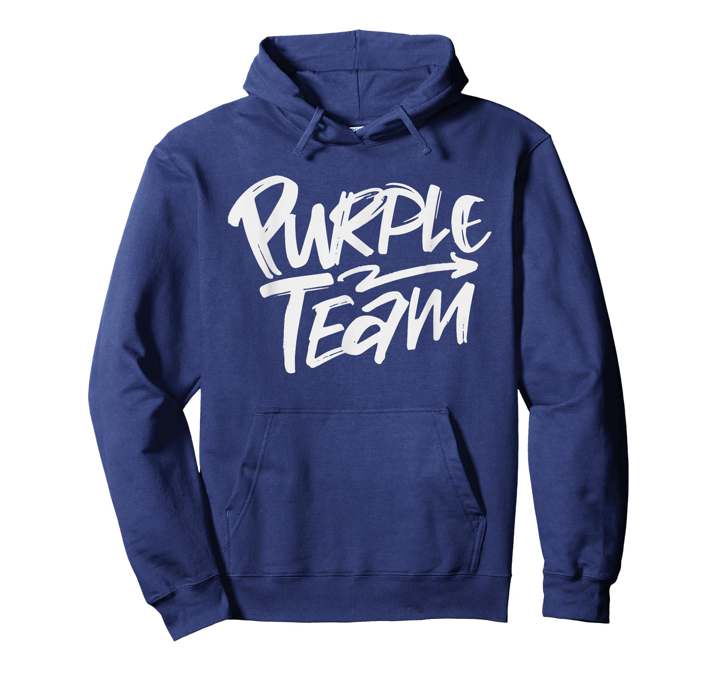 Purple Team Matching Team Spirit & Unity Purple Color Design T-Shirt