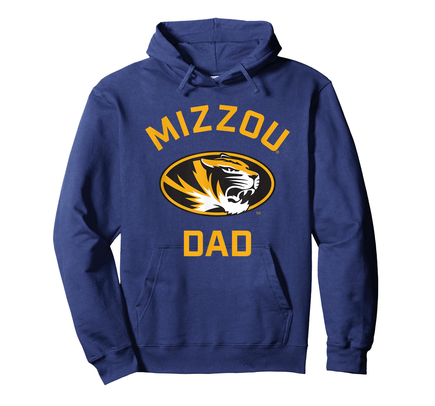 University of Missouri Mizzou Tigers Arched Dad T-Shirt