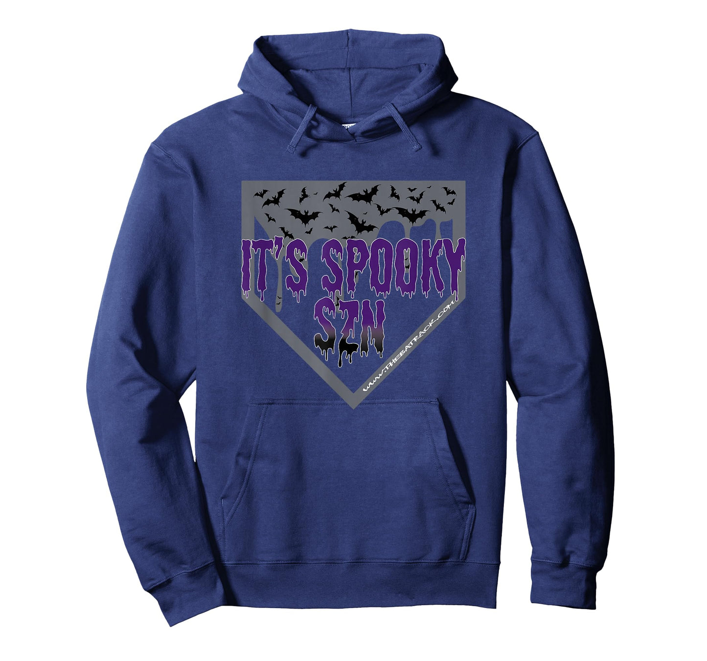 Halloween Baseball It’s Spooky SZN Dripping Letters Bat T-Shirt