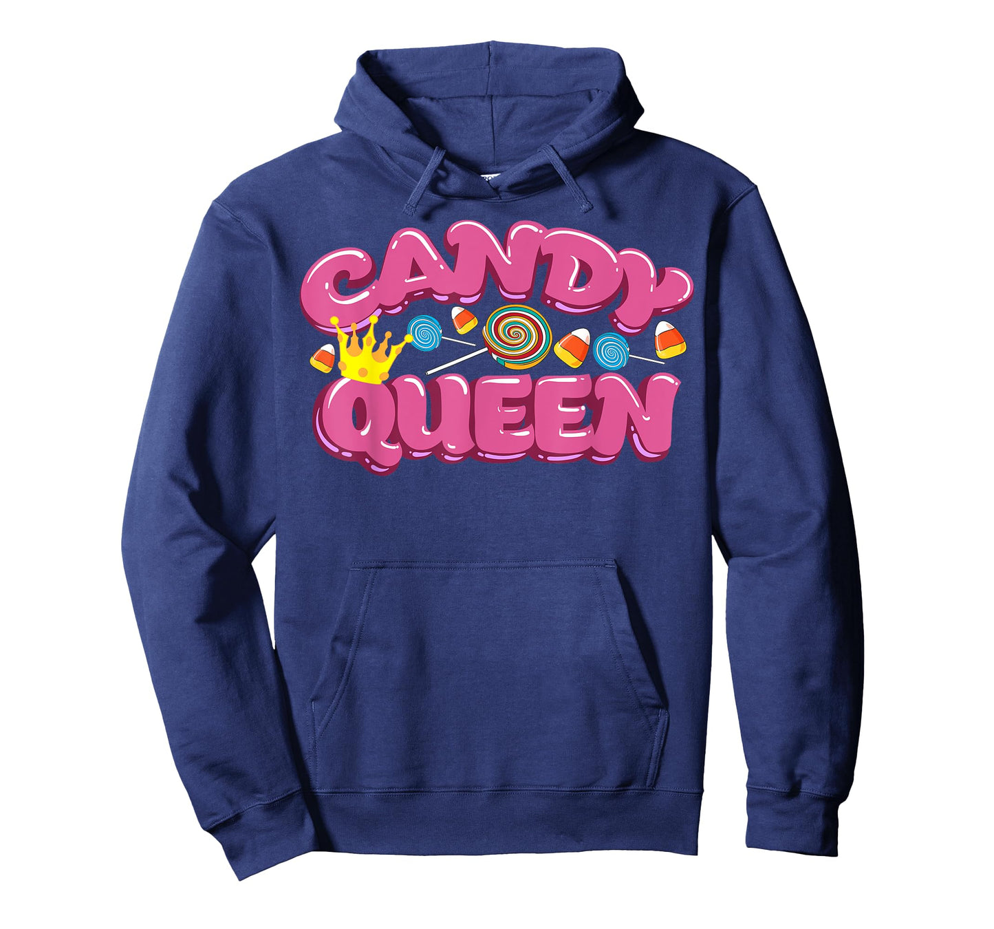 Funny Candy Queen Gift For Lollipop Lover Sweet Tooth Women T-Shirt