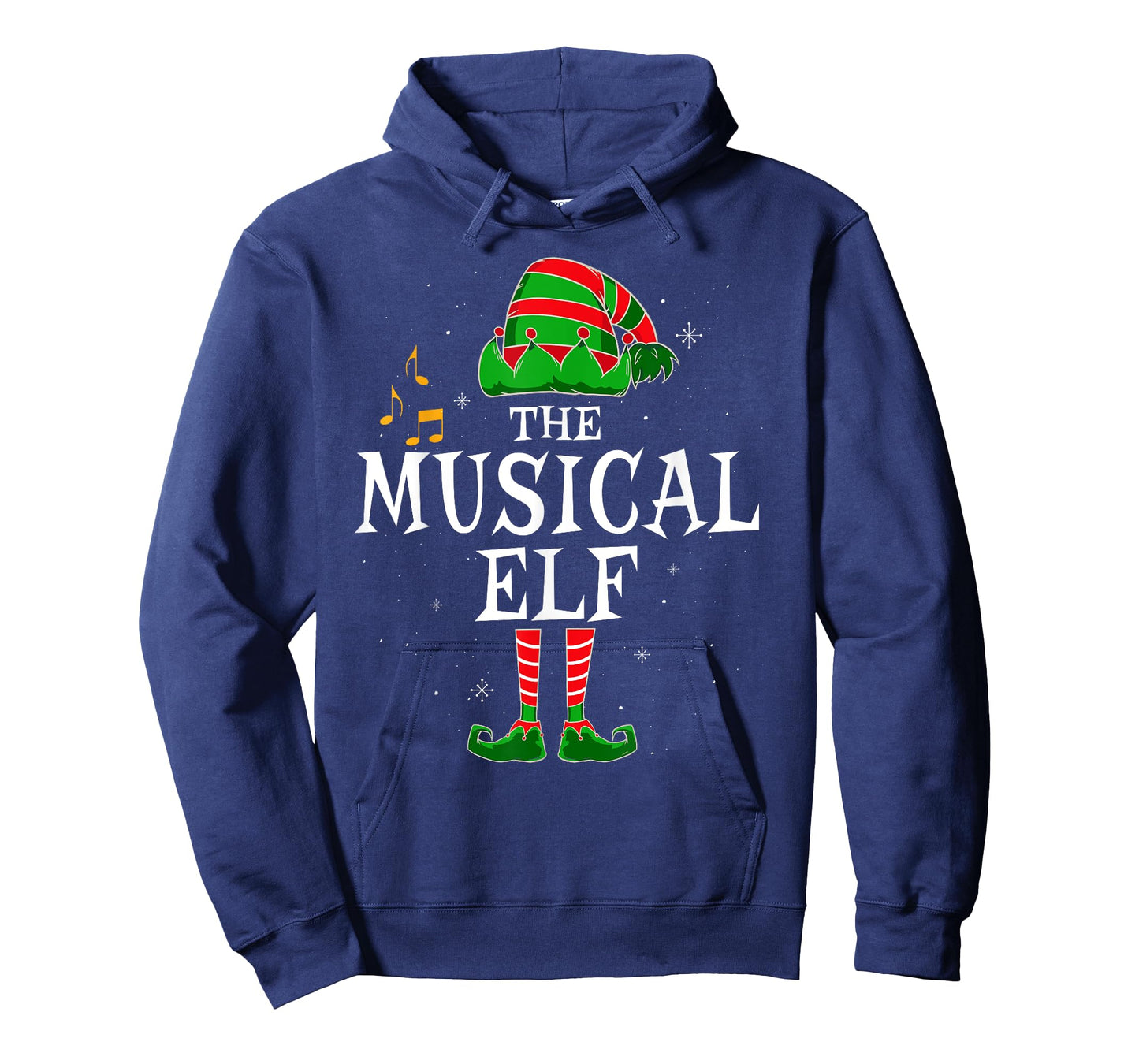 The Musical Elf Group Matching Family Christmas Music Funny T-Shirt