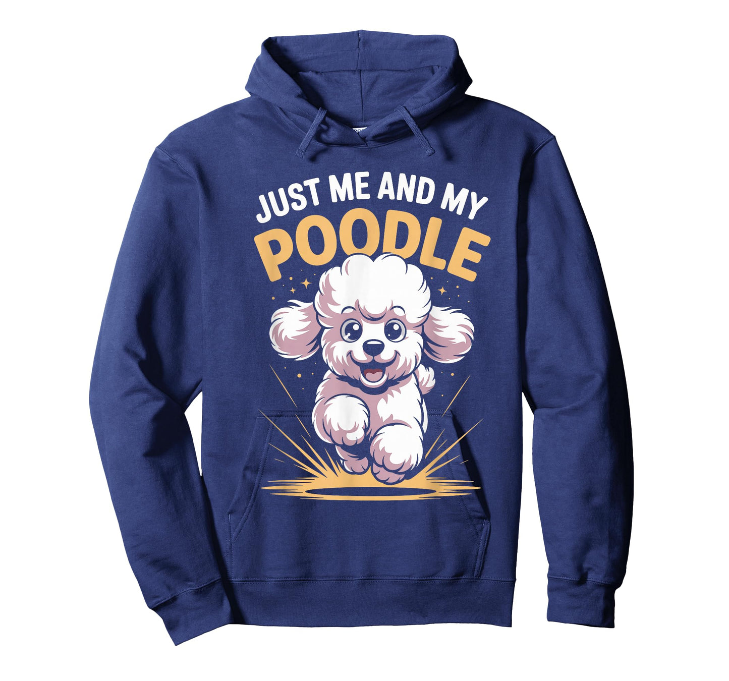Just Me and My Poodle Funny Cute Pet Dog Smart Breed Owner T-Shirt