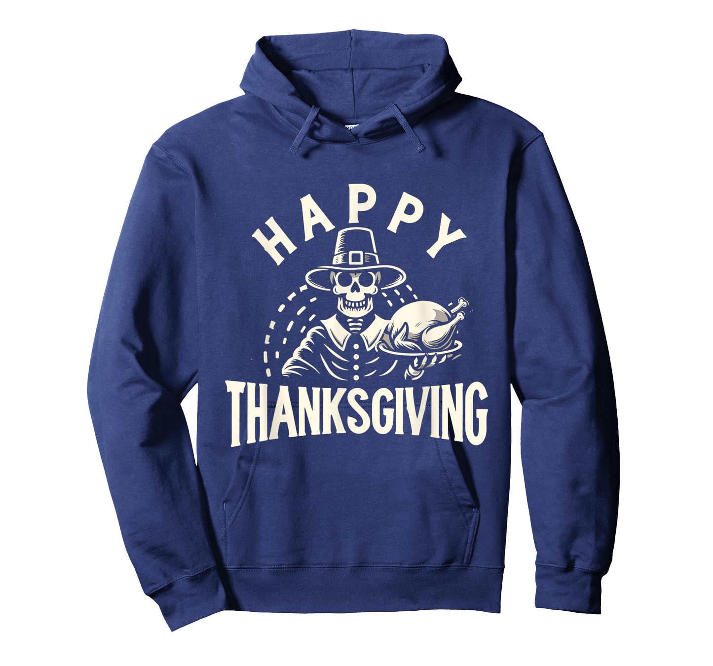 Happy Thanksgiving Skeleton and Turkey T-Shirt