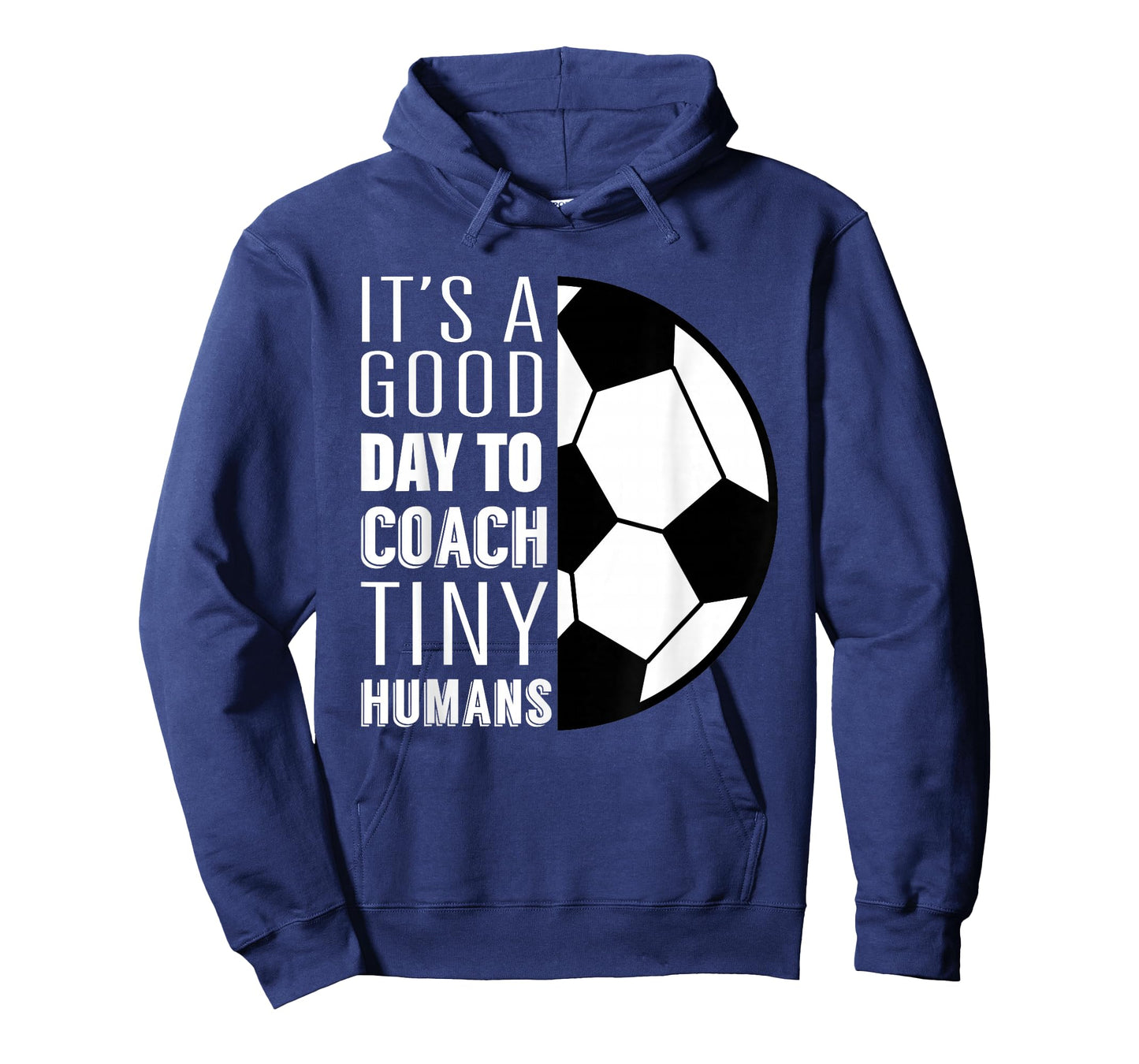 I Coach Tiny Humans Funny Soccer Coach Trainer Outfit Gag T-Shirt