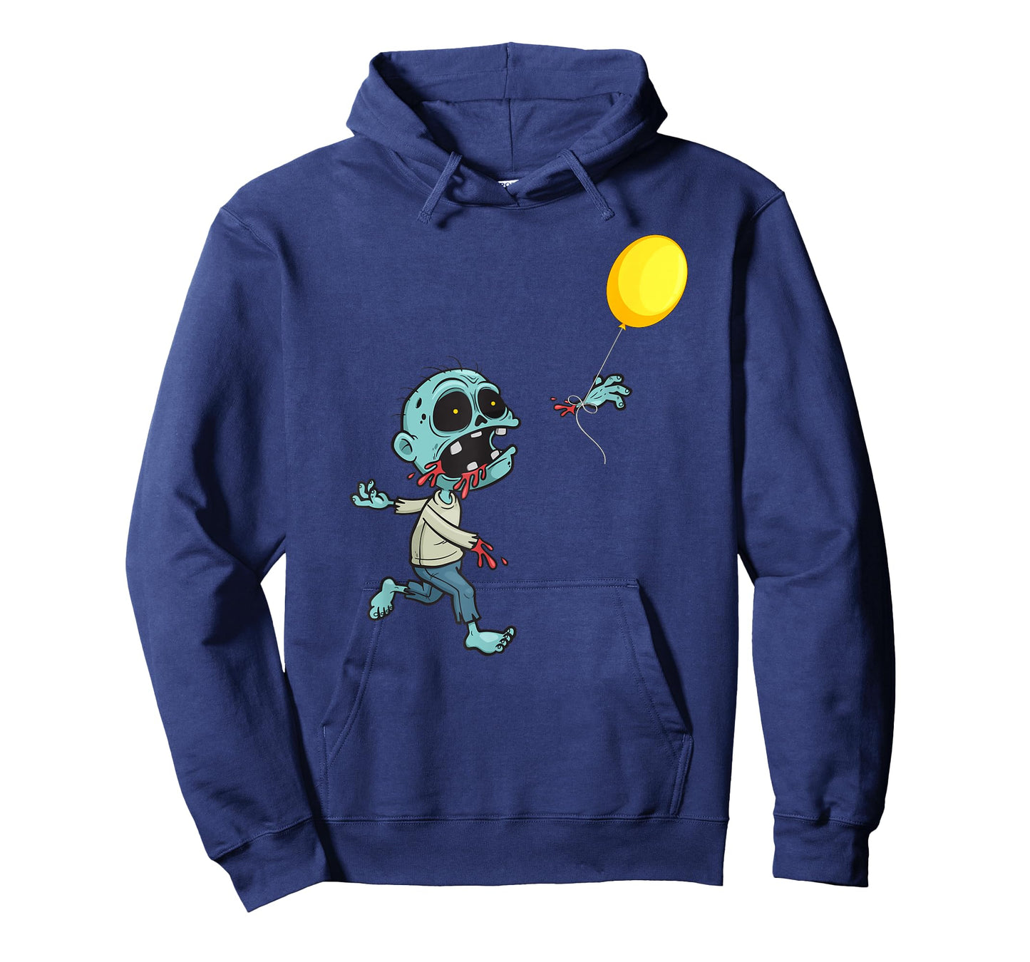 Zombie Birthday Balloon - Funny Cute Zombie Kids & Boys T-Shirt Small