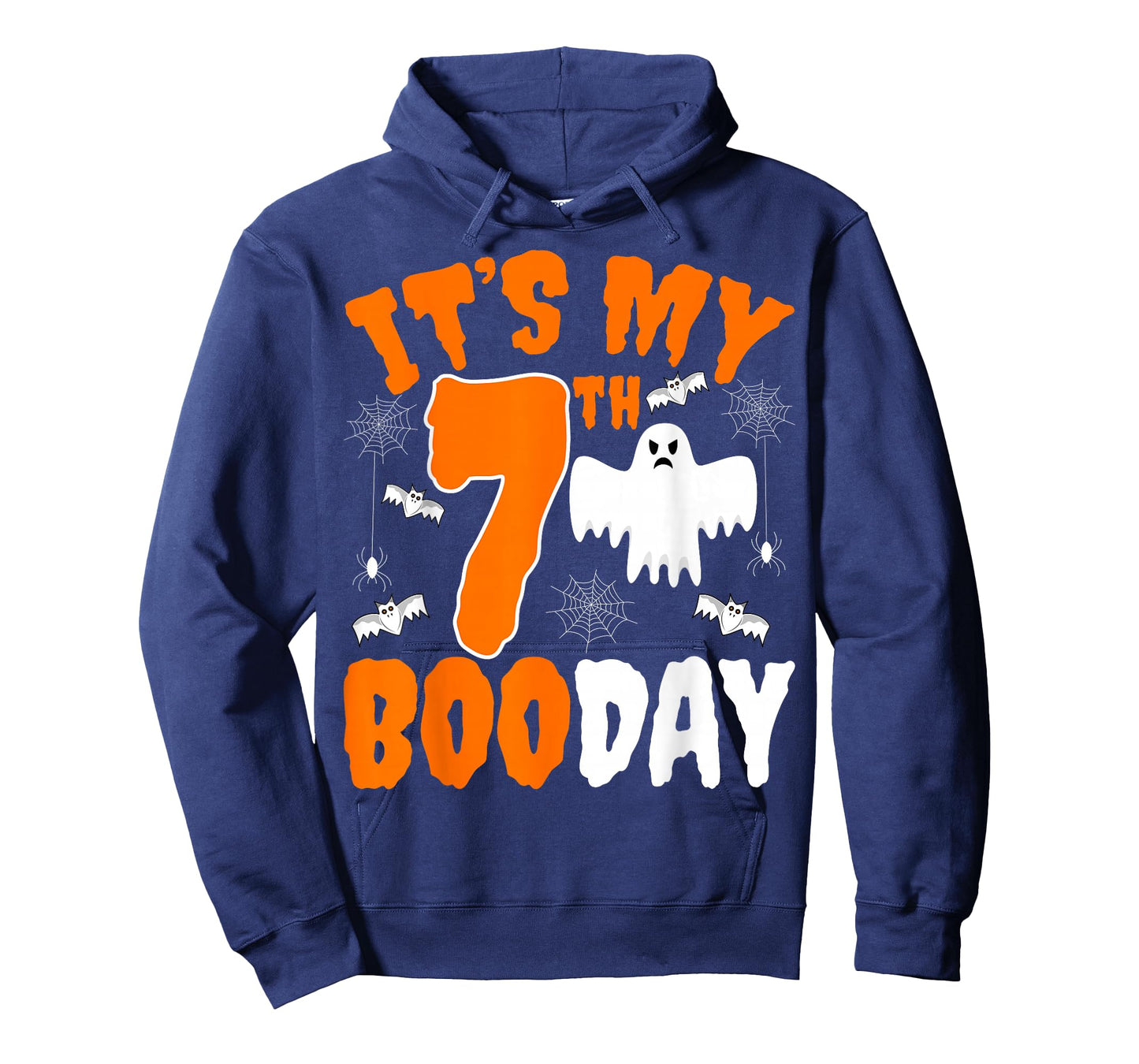 It's My 7th Boo Day Ghost Spooky Halloween 7th Birthday T-Shirt