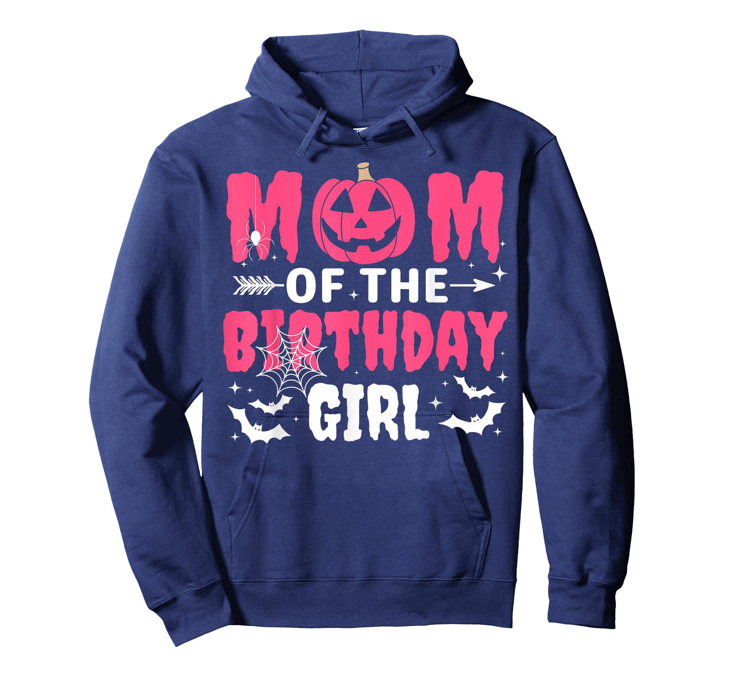 Mom Of The Birthday Girl Halloween Costume Spooky Party Fun T-Shirt