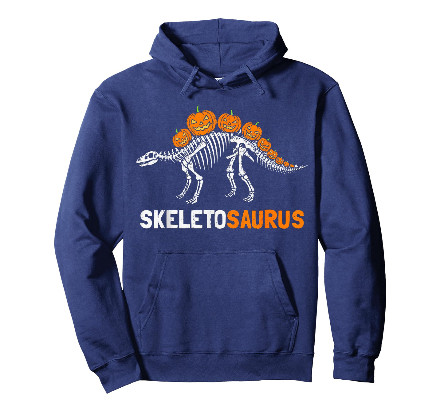 Skeleton Stegosaurus Halloween Dinosaur Spooky Kids Toddler T-Shirt