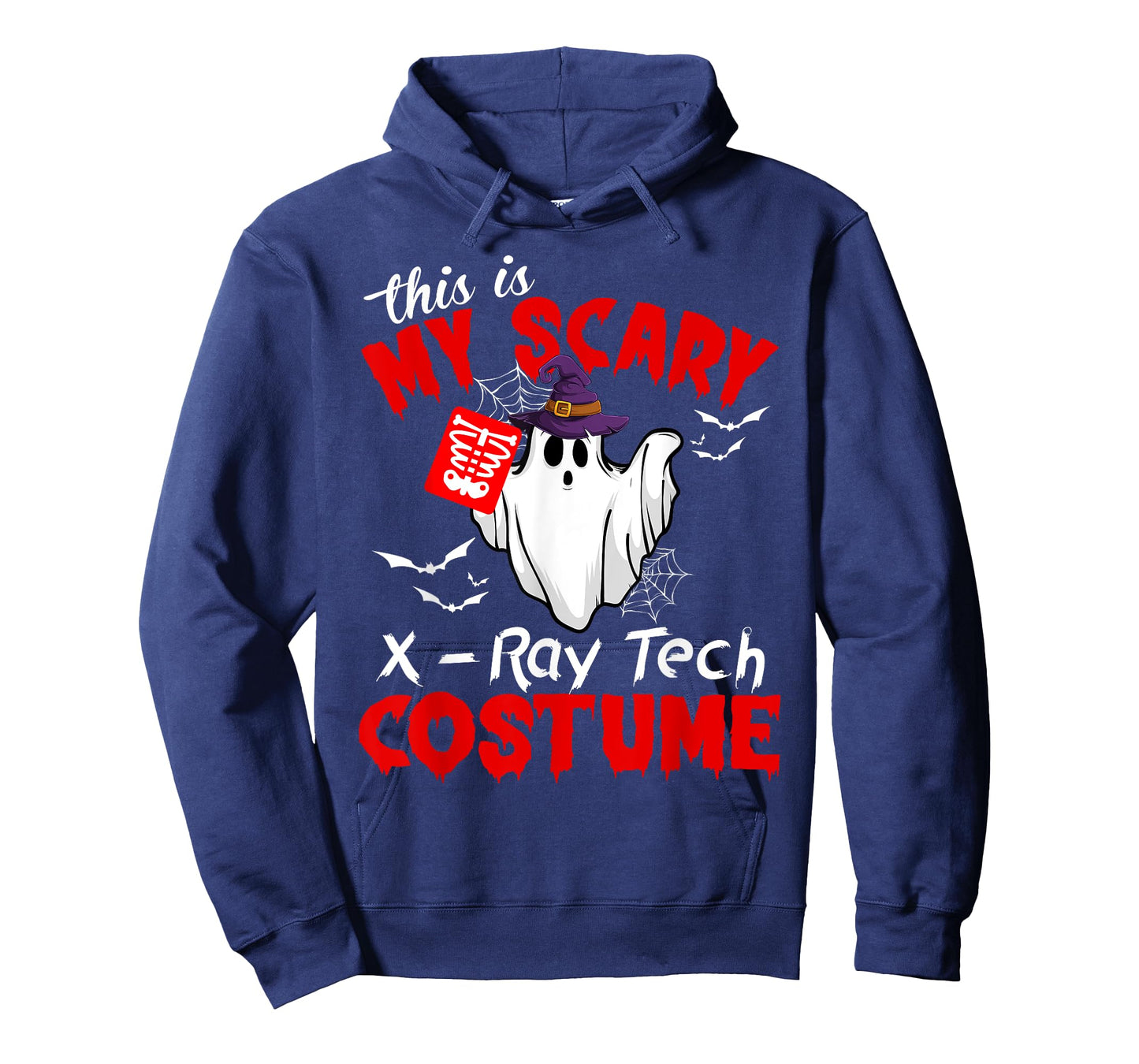 This Is My Scary X-Ray Tech Costume Funny Ghost Halloween T-Shirt