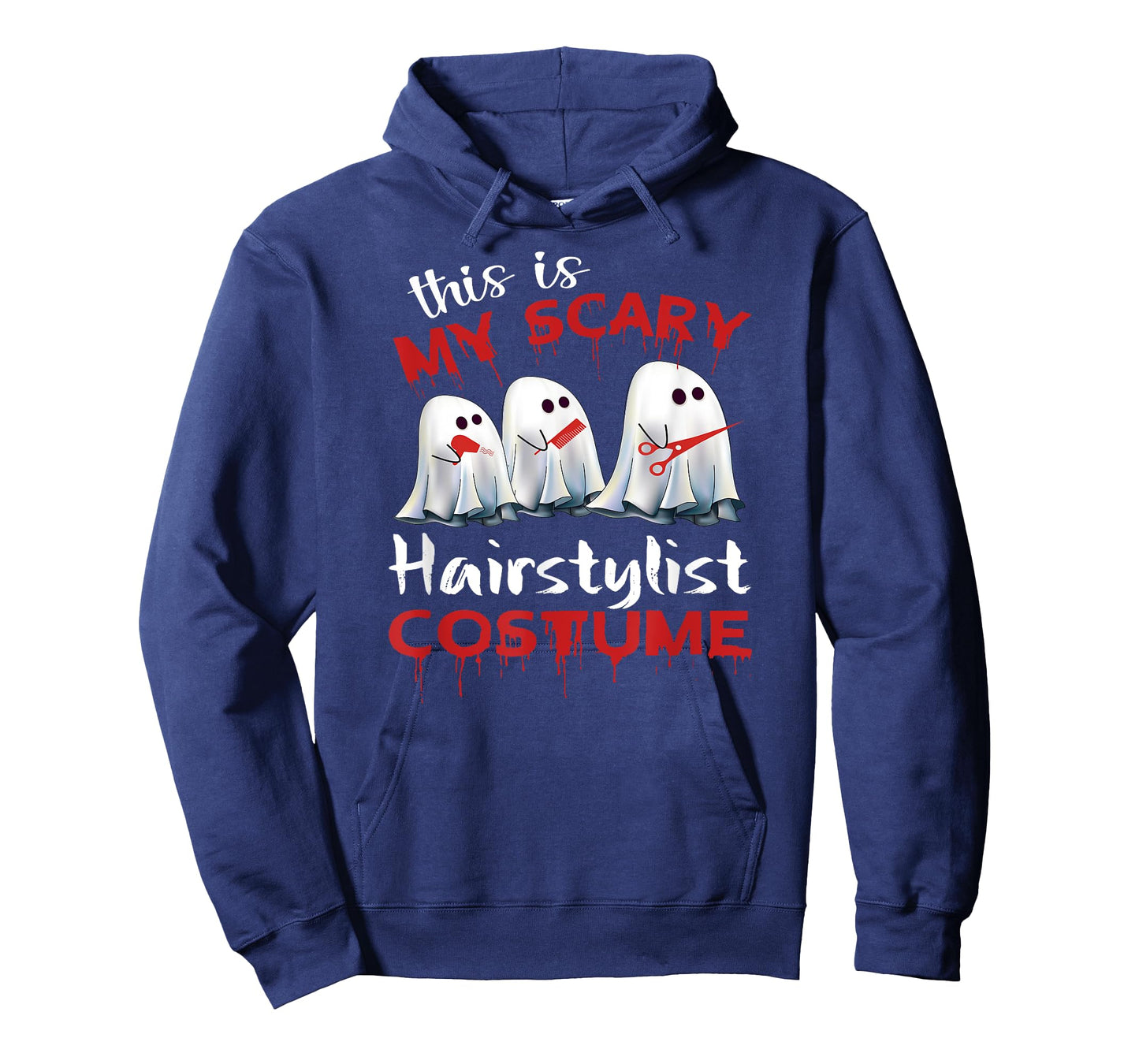 This Is My Scary Hairstylist Costume Halloween T-Shirt T-Shirt