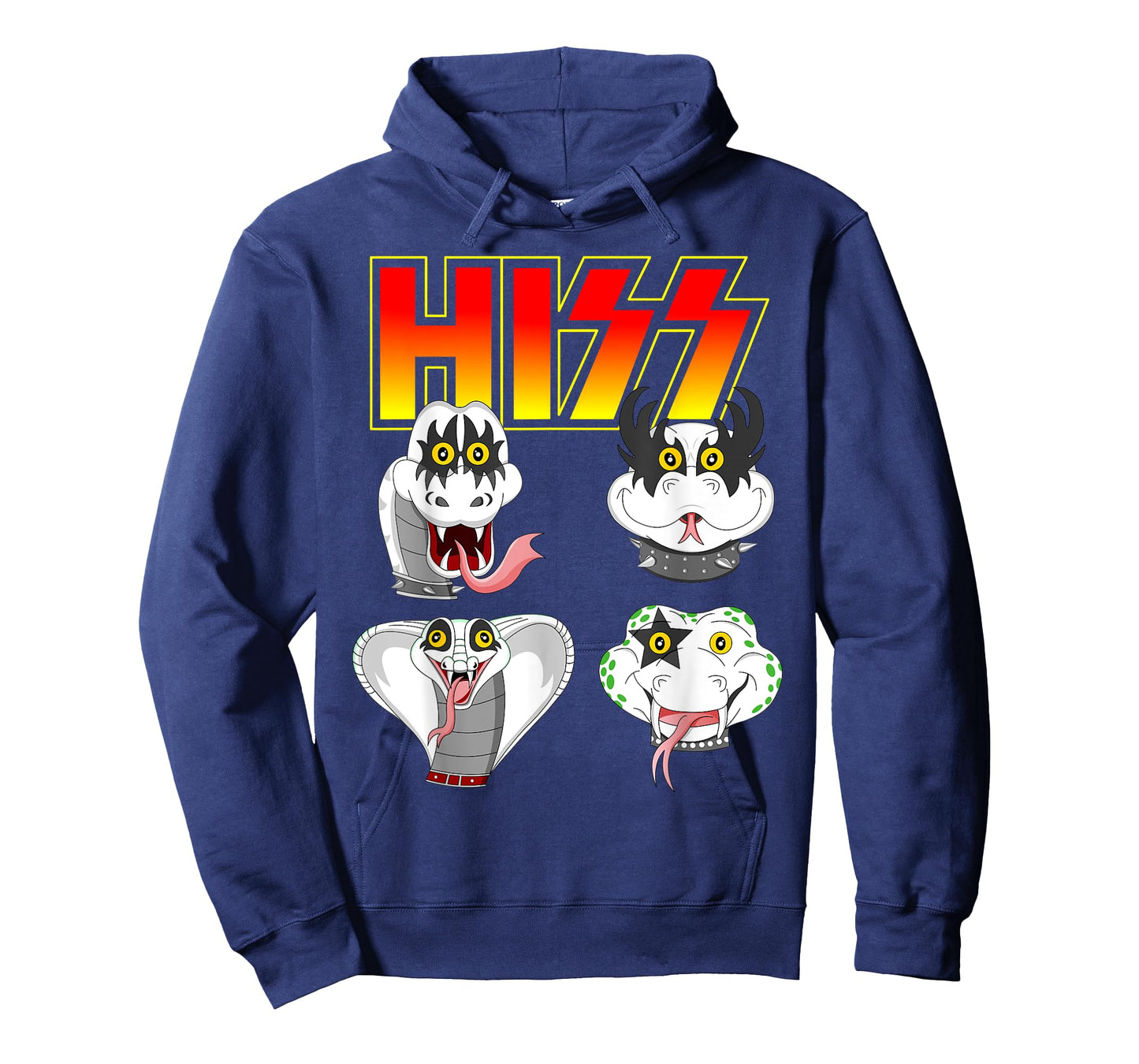 Hiss Funny Snake Lover Rock And Roll Band Gift Idea T-Shirt