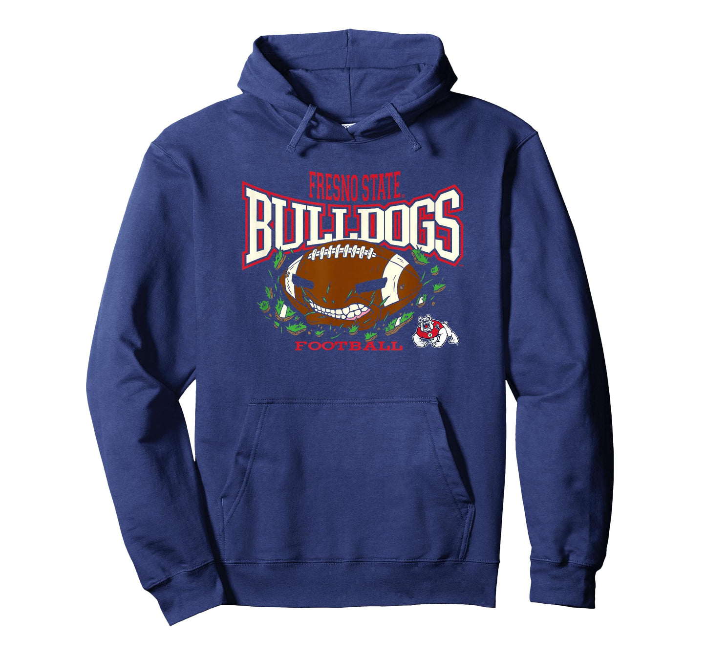 Fresno State Bulldogs Football Bite Black T-Shirt