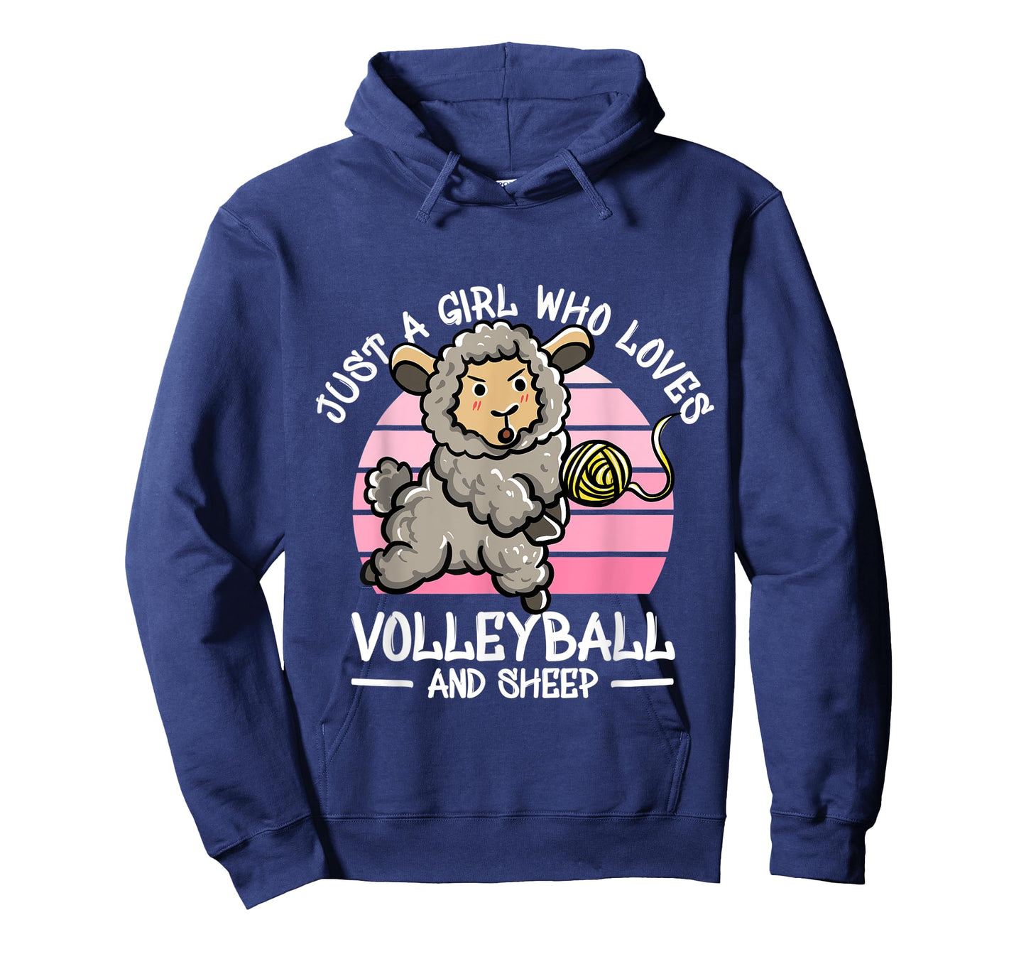 Just a girl who loves volleyball and sheep gifts T-Shirt