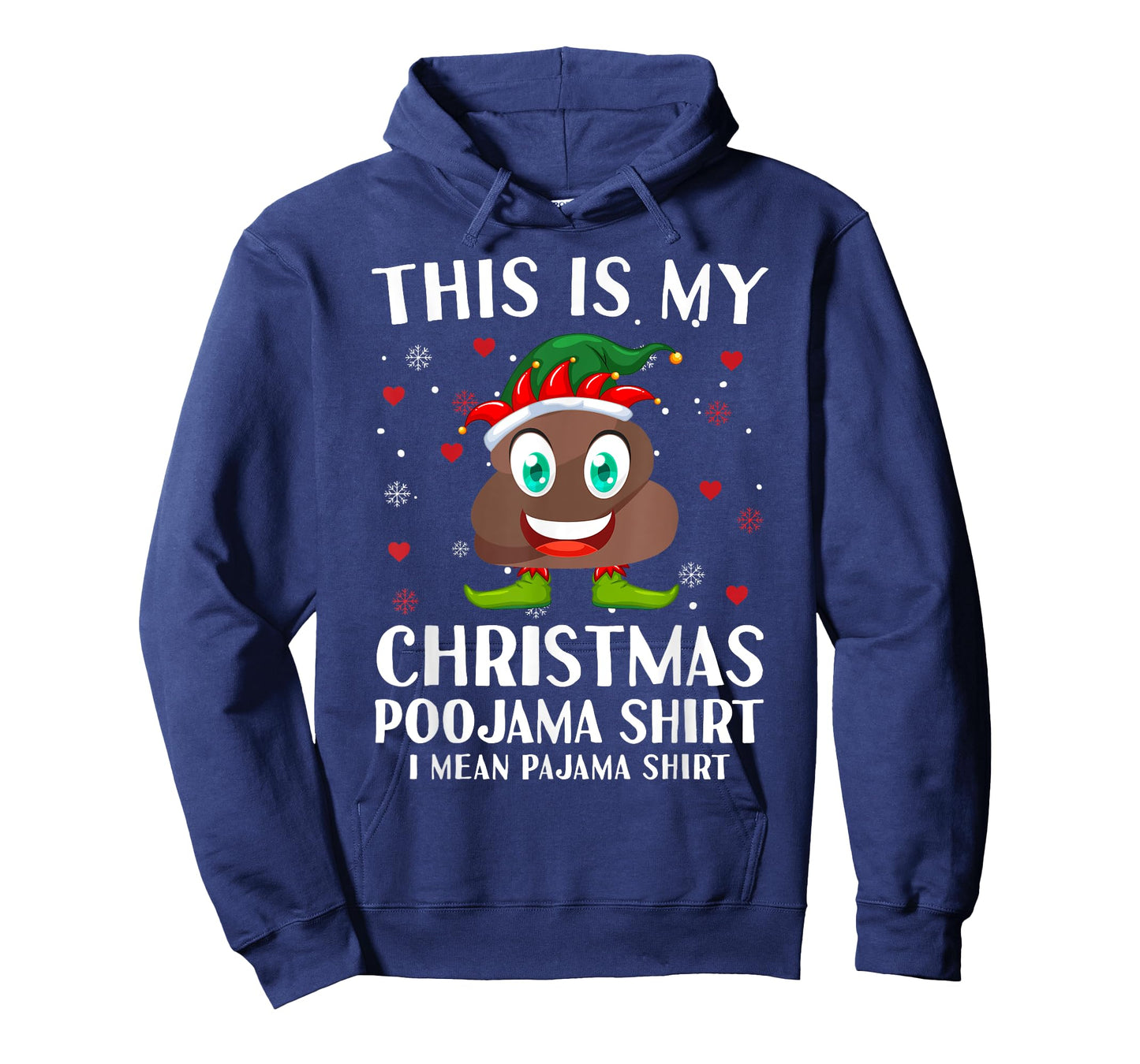 Elf Poop Pajama This Is My Christmas Poojama T-Shirt