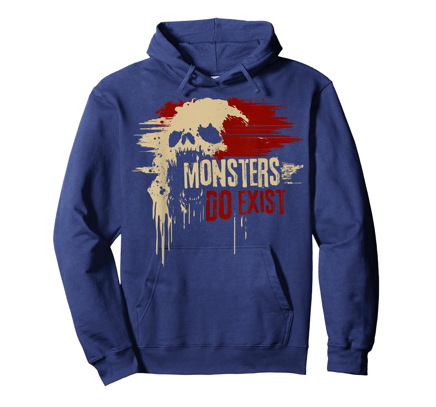 Monsters Do Exist Spooky Horror Gothic Graphic T-Shirt