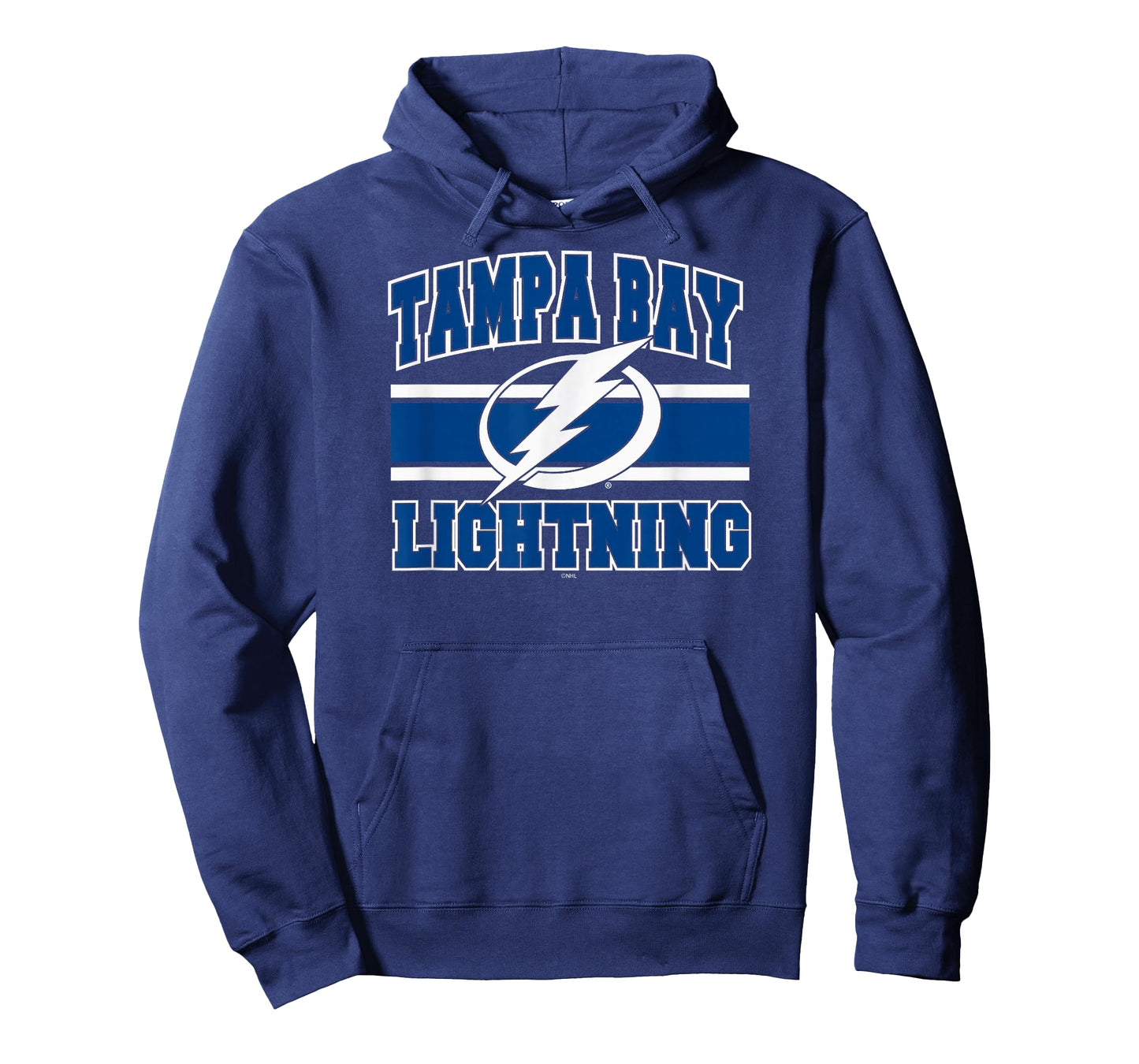 Tampa Bay Lightning Stripe Black Officially Licensed T-Shirt