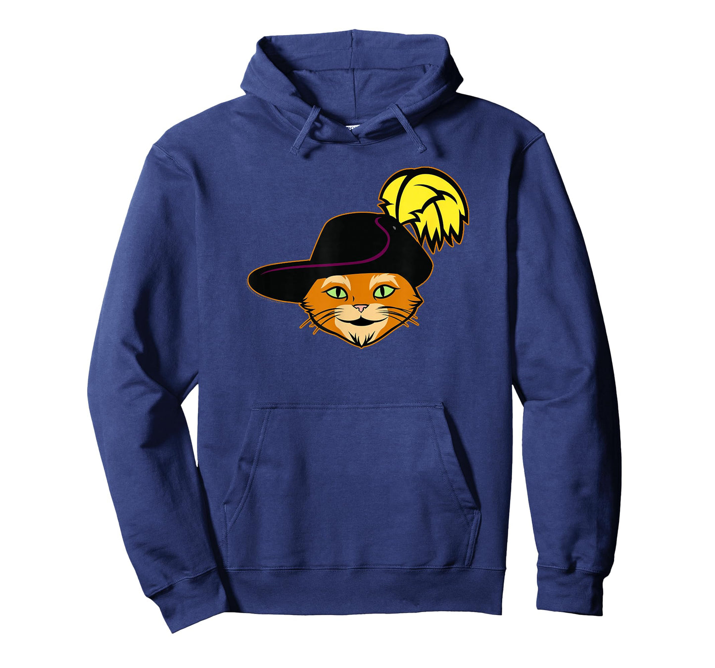 Shrek Puss in Boots Big Face Silhouette T-Shirt