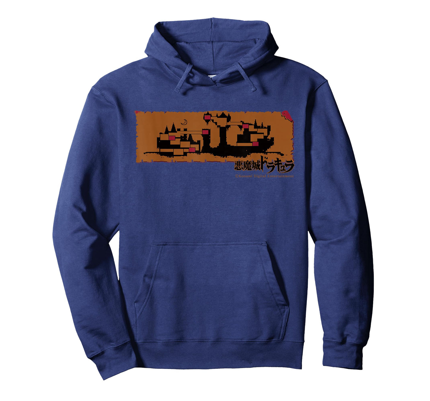 Konami 'Castlevania' Stage Map T-Shirt