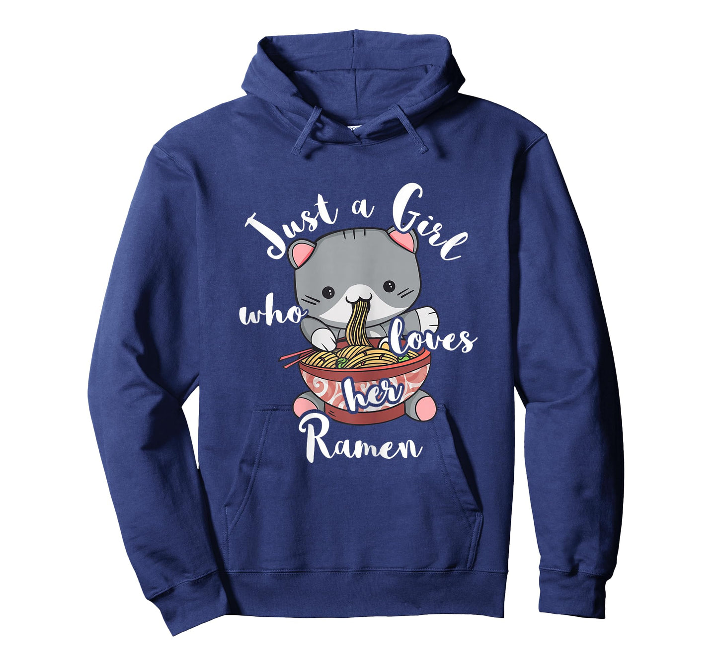 Ramen Girls Japanese Noodle Soup Food Cute Kawaii Cat T-Shirt