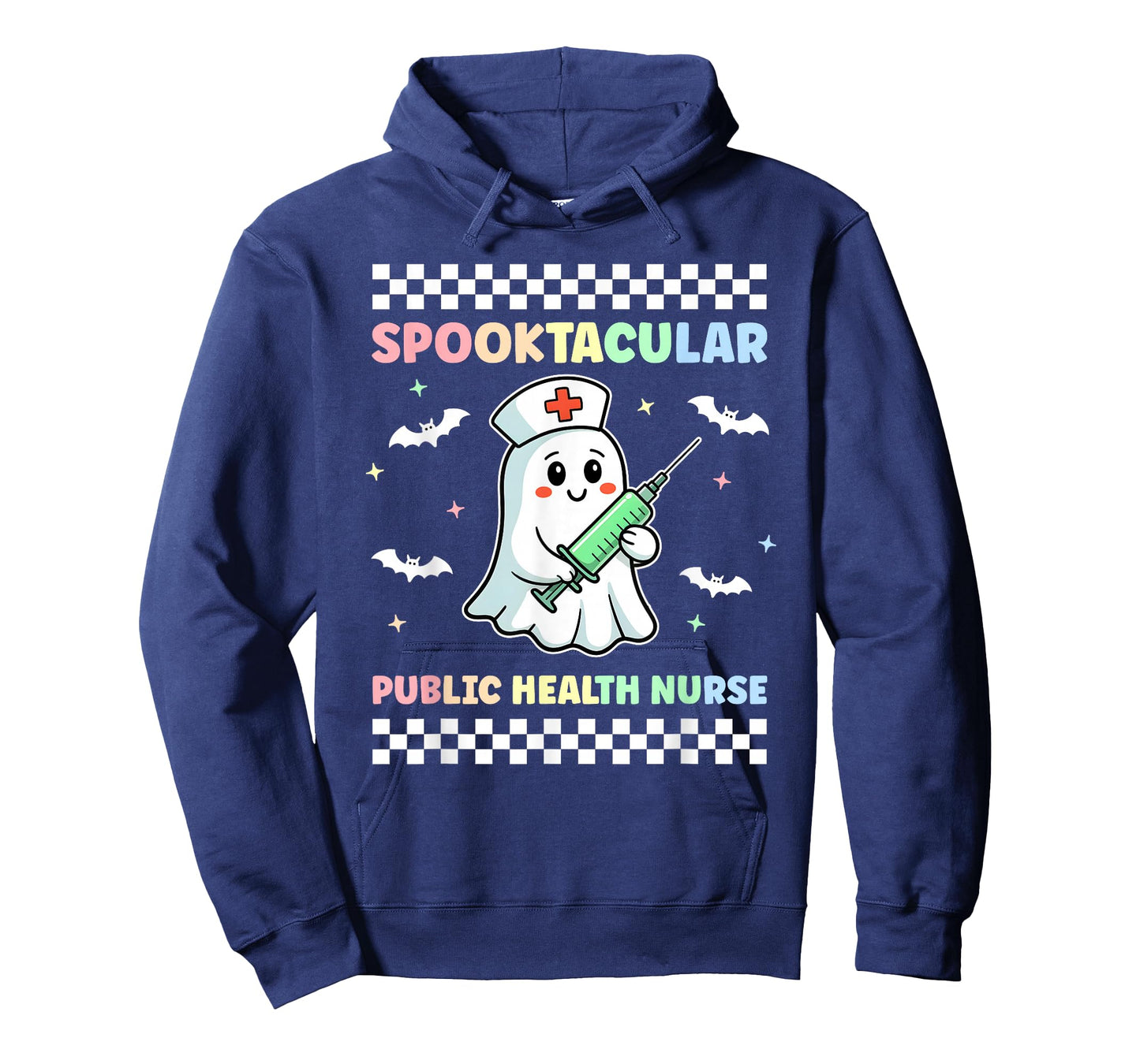 Spooktacular Public Health Nurse Halloween Costume Scrub T-Shirt