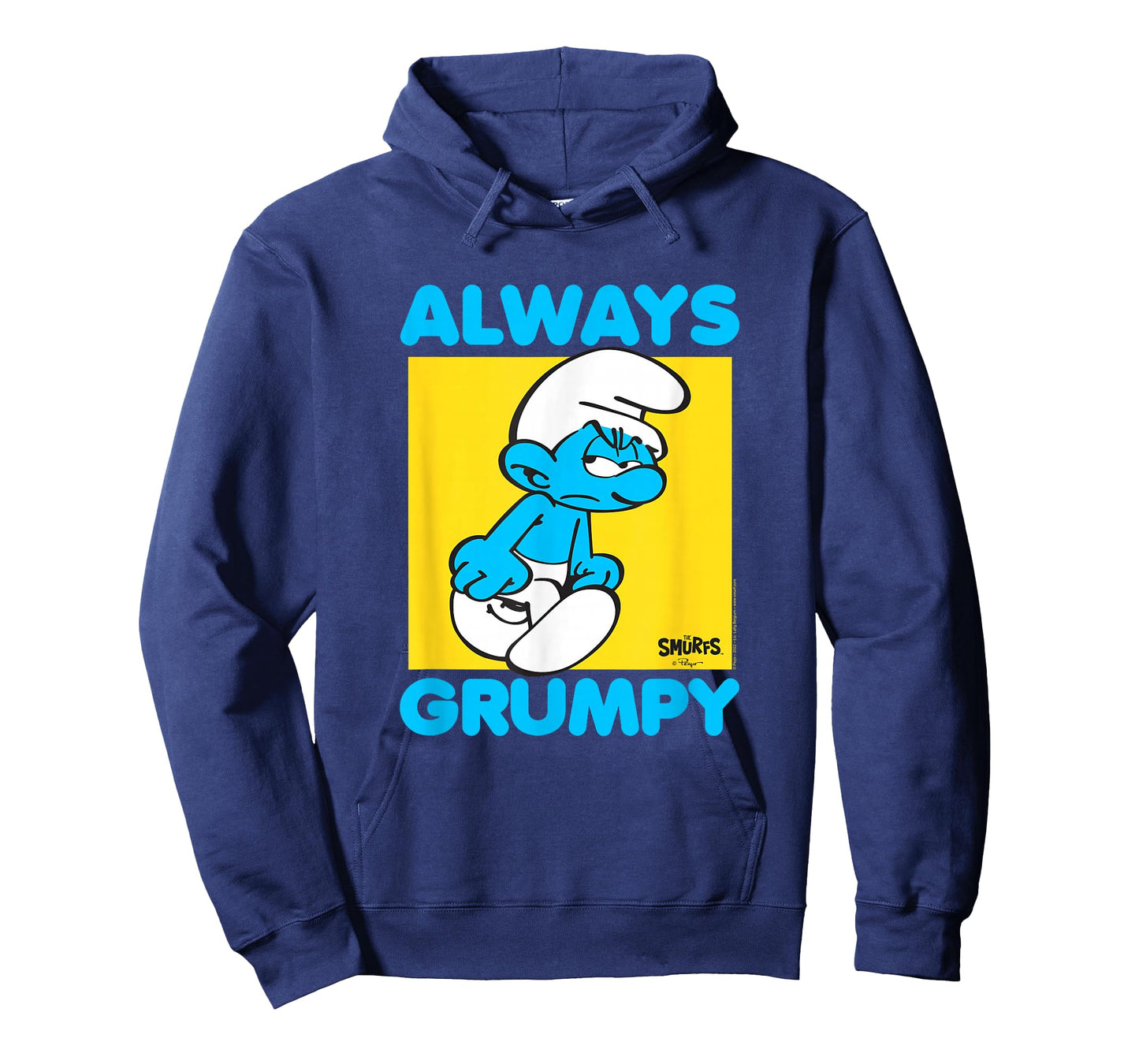 The Smurfs Always Grumpy Retro Cartoon T-Shirt