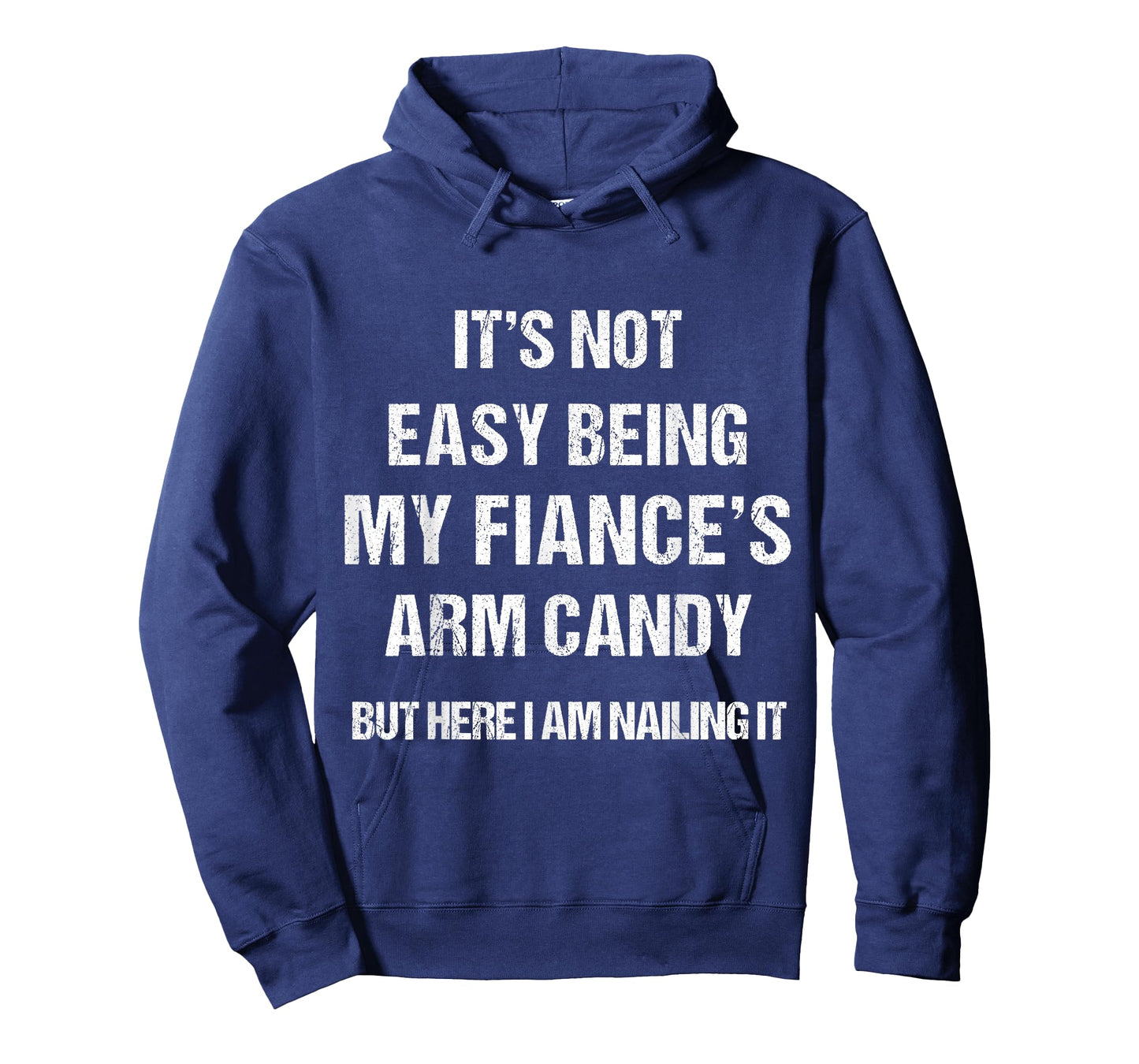 Men Women Fiance's Arm Candy funny present for her for him. T-Shirt
