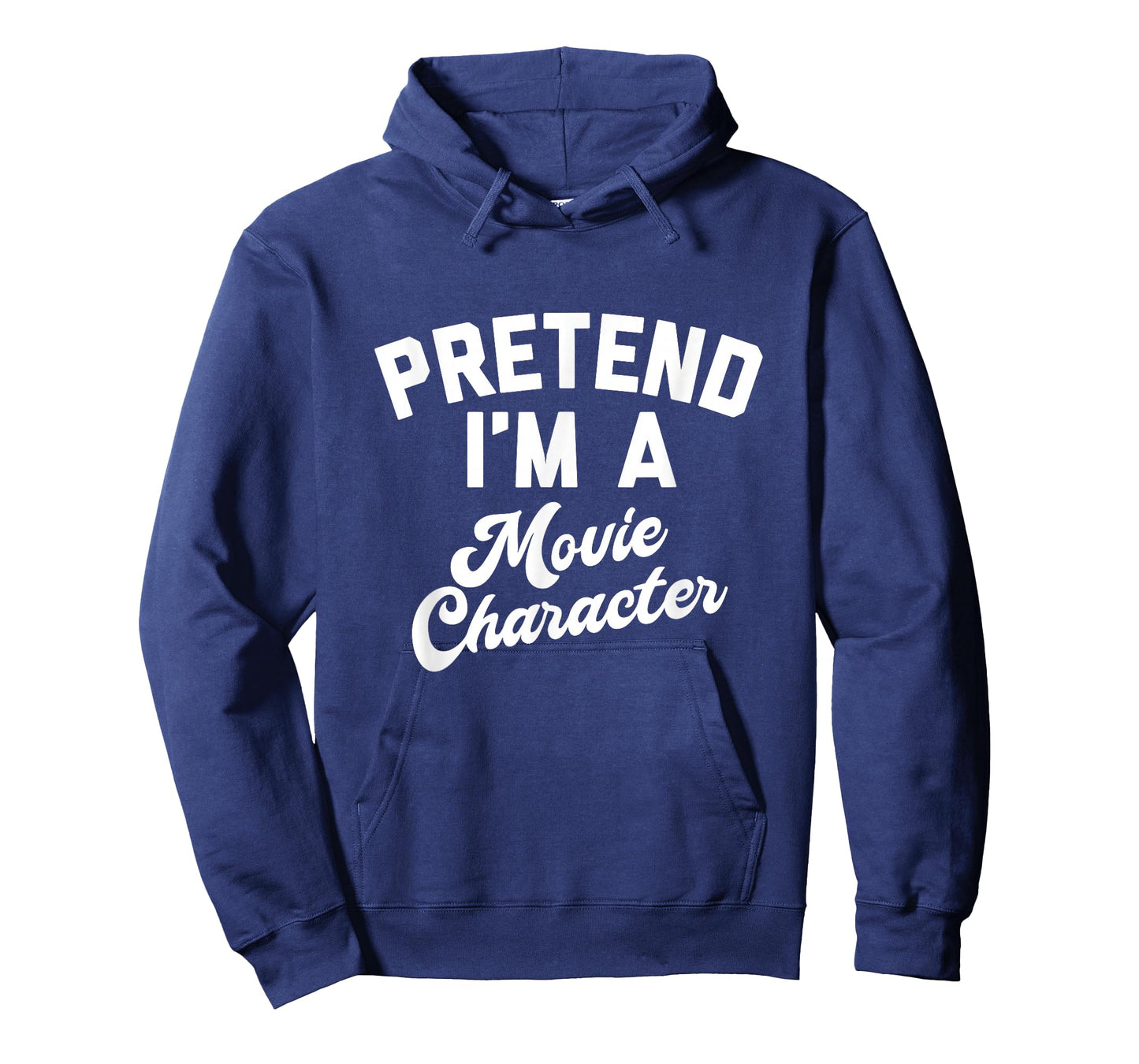 Pretend I'm A Movie Character Funny Simple Halloween Costume T-Shirt